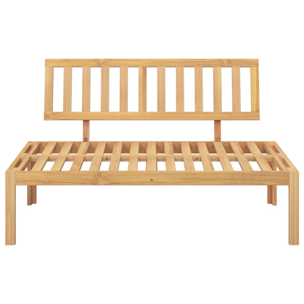 vidaXL Loungesofa Garten-Mittelsofa aus Paletten Massivholz, günstig online kaufen