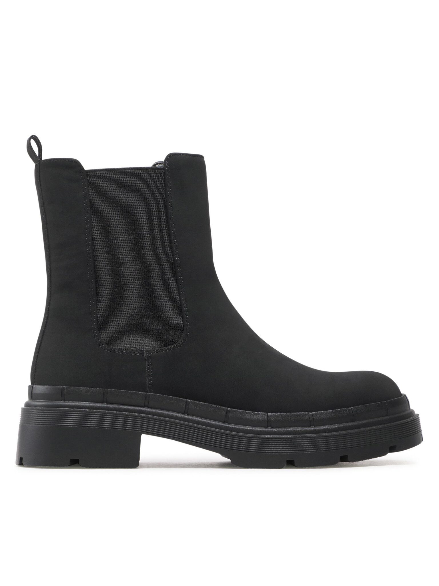 Jenny Fairy Jenny Fairy Damen Chelsea Boots Schwarz WYL3191-1 Chelseaboots