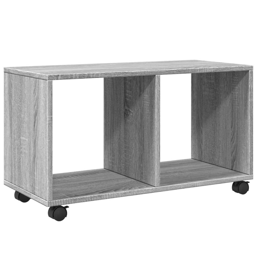 vidaXL Beistelltisch Rollschrank Grau Sonoma 72x33x42,5 günstig online kaufen