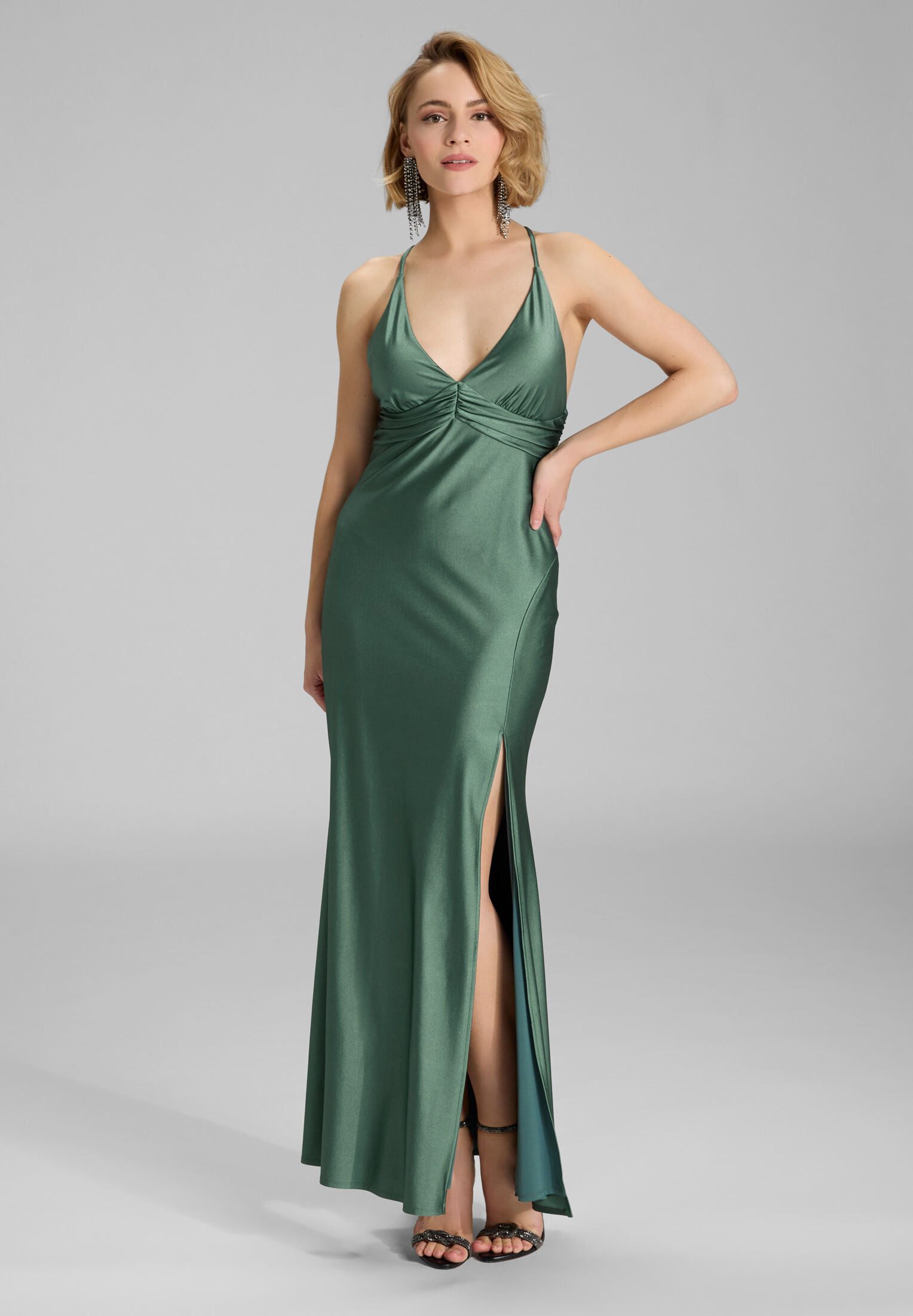 SWING Abendkleid Figurbetonte Passform günstig online kaufen