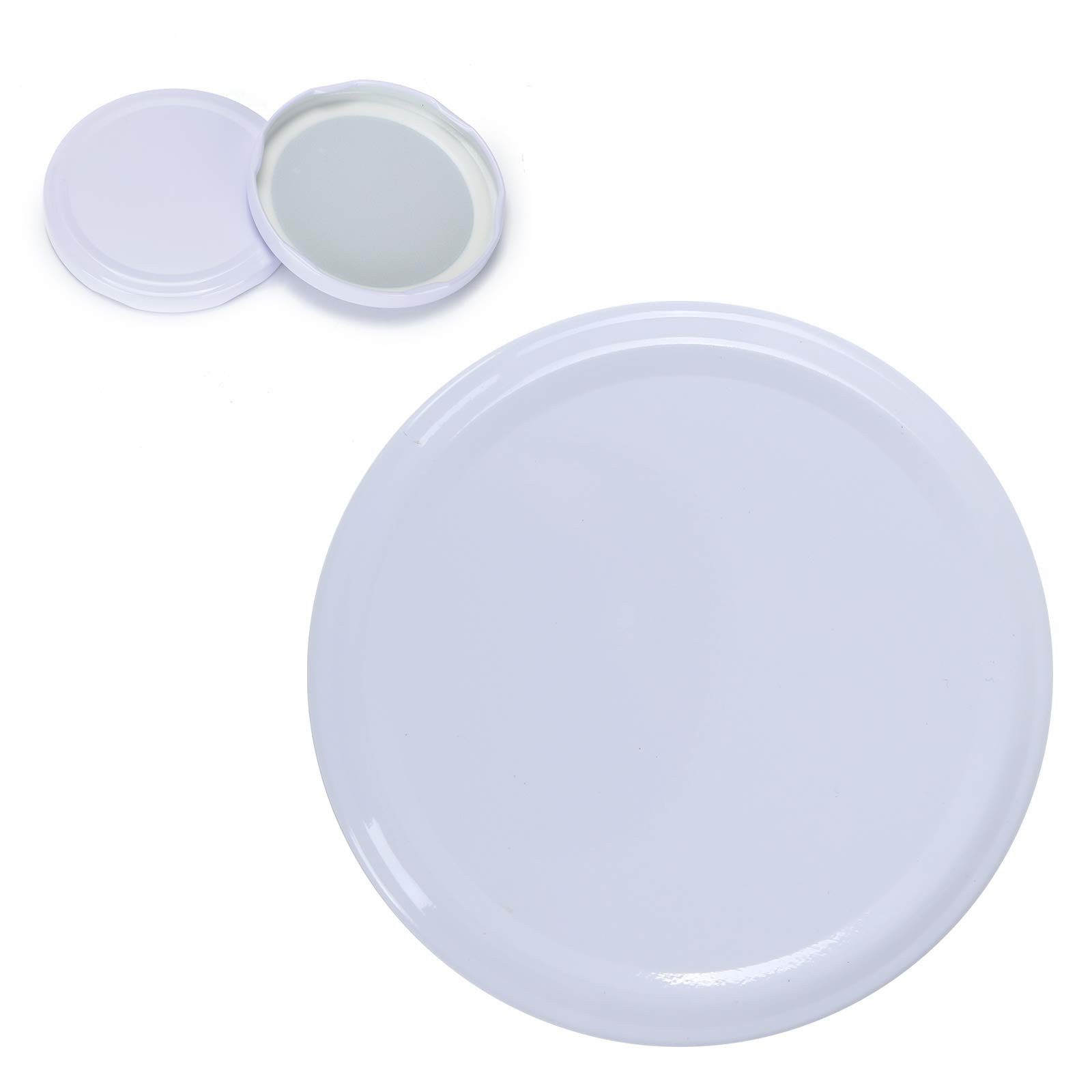 Youyijia Deckel 100 Stück Twist Off Deckel Ersatzdeckel Verschlüsse Schraubdeckel