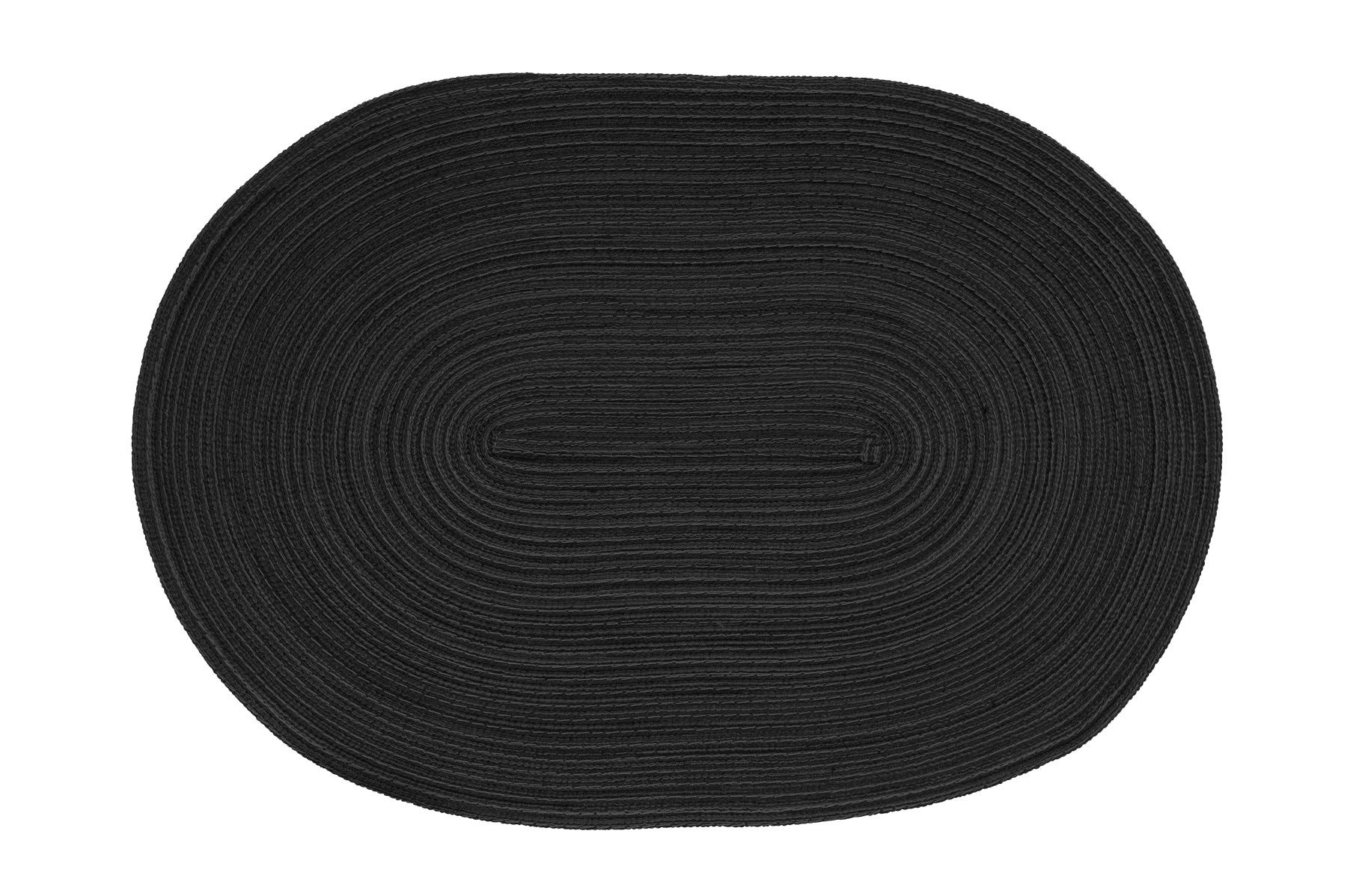 Platzset Tischset 12er Set Samba Oval 048/033 noir