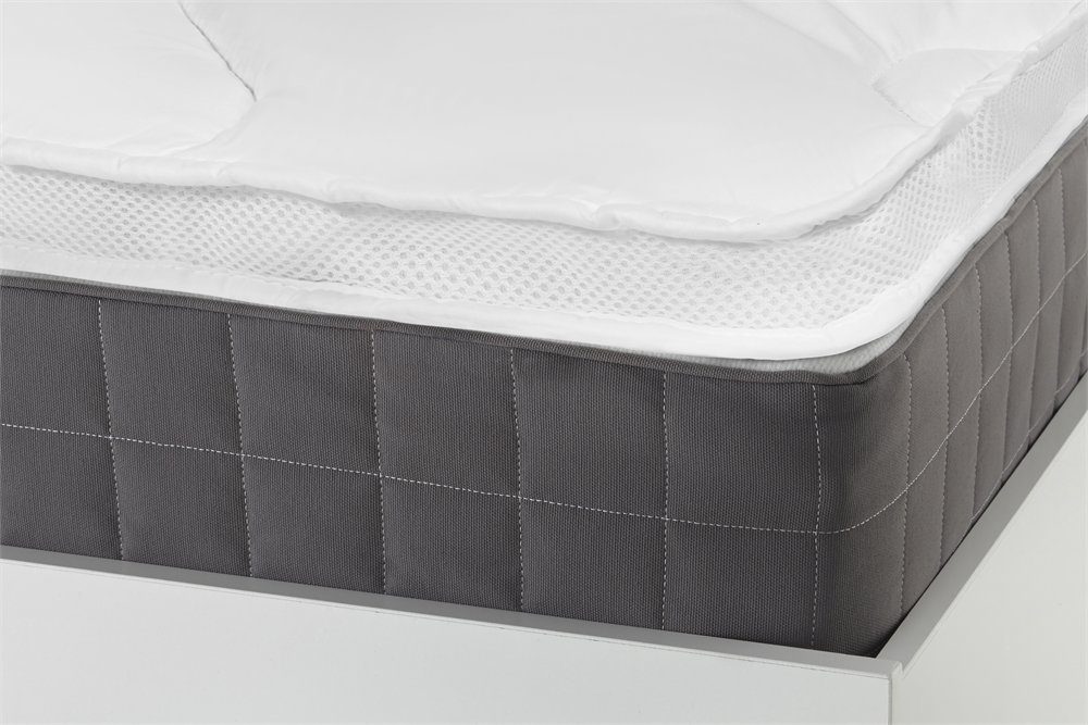 Sitheim-Europe, Topper Sleeptime 3D Air Hotel - Topper, MATRATZENAUFLAGE WEISS, Mikrofaser, Wohlfühlkomfort dank weichen Füllung