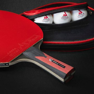 Joola Tischtennisschläger TT-BAT Carbon Speed (Set, mit Schlägerhülle, mit Bällen)