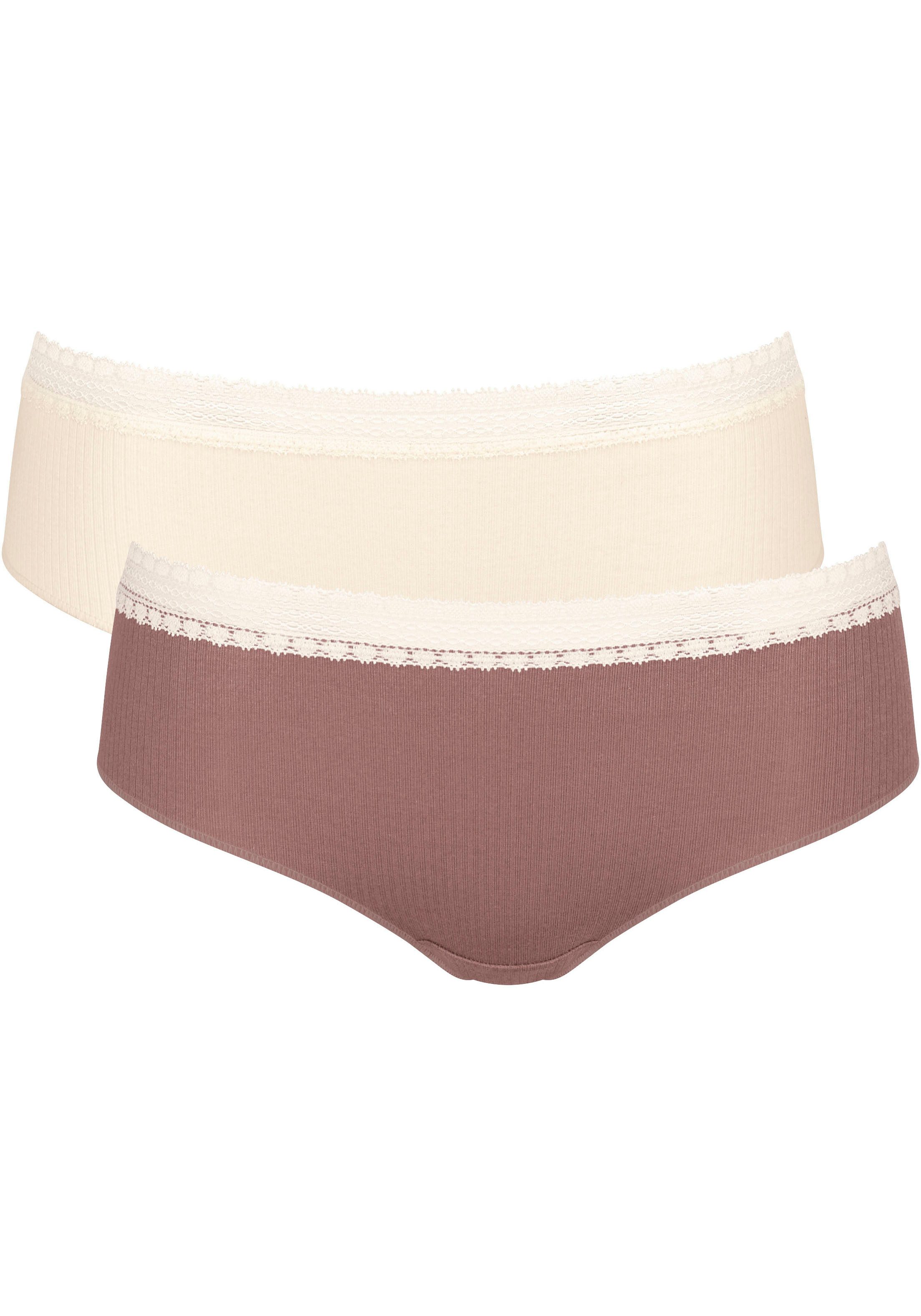 Sloggi Go Crush Hipster C3p Briefs in Pink | UK
