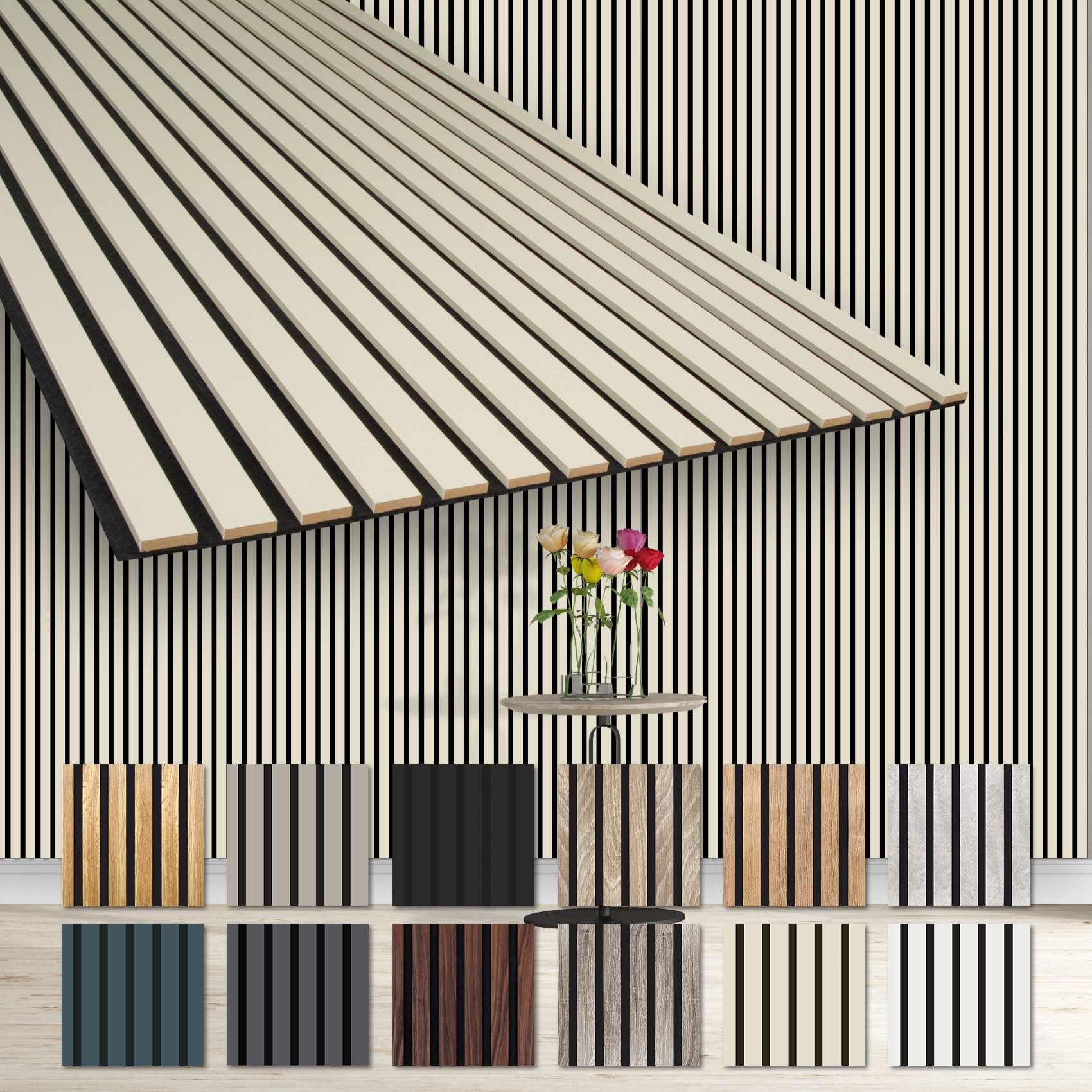 Hexim Wanddekoobjekt AP01 (Akustikpaneele 278x60cm - günstig online kaufen