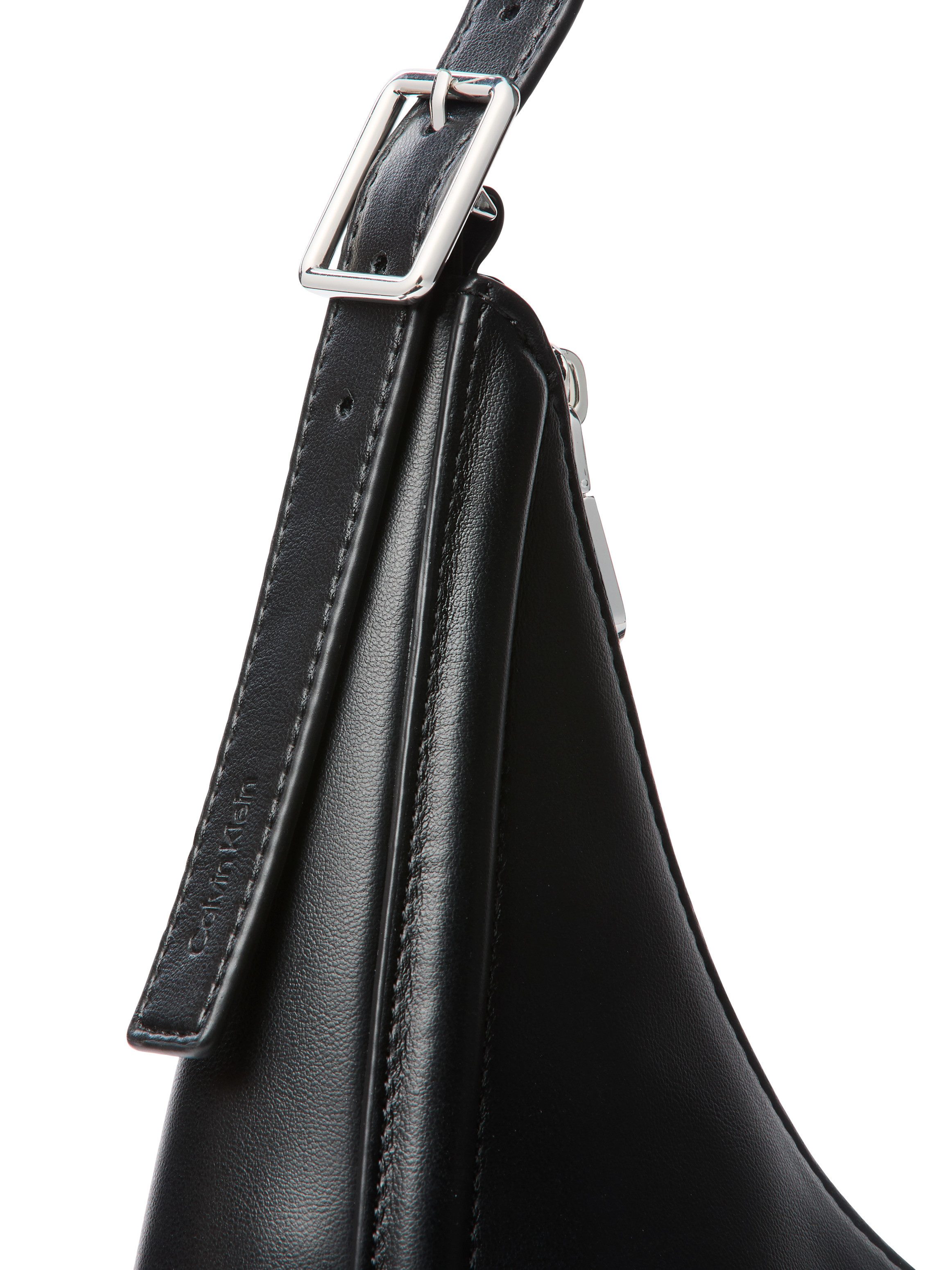 Calvin Klein Schultertasche BOLD CK CRESCENT BAG, Damen Handtasche, Umhängetasche mit CK-Logo