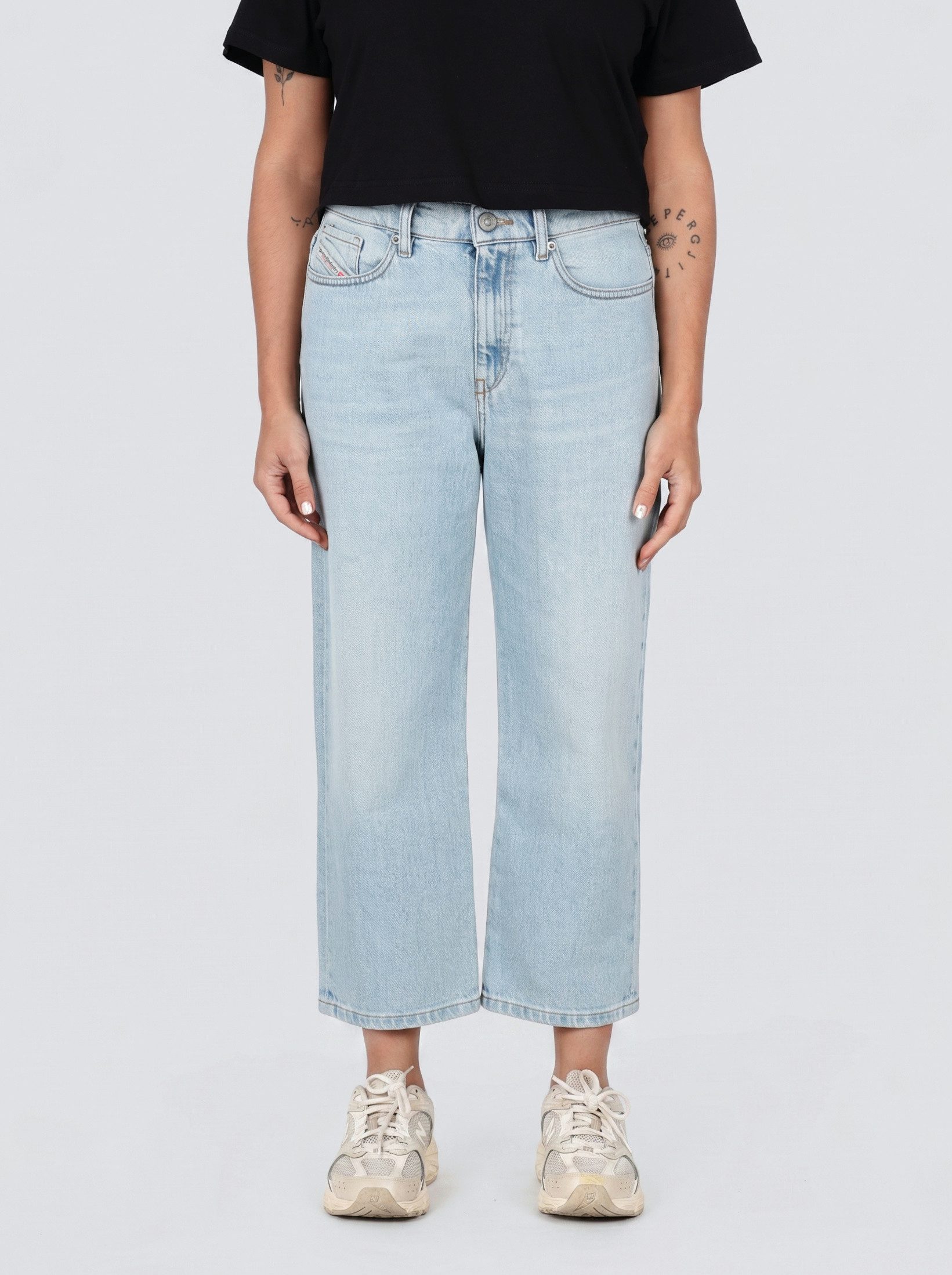 Loose-fit-Jeans 7/8 Boyfriend Fit Jeans - 2016 D-AIR 09G74