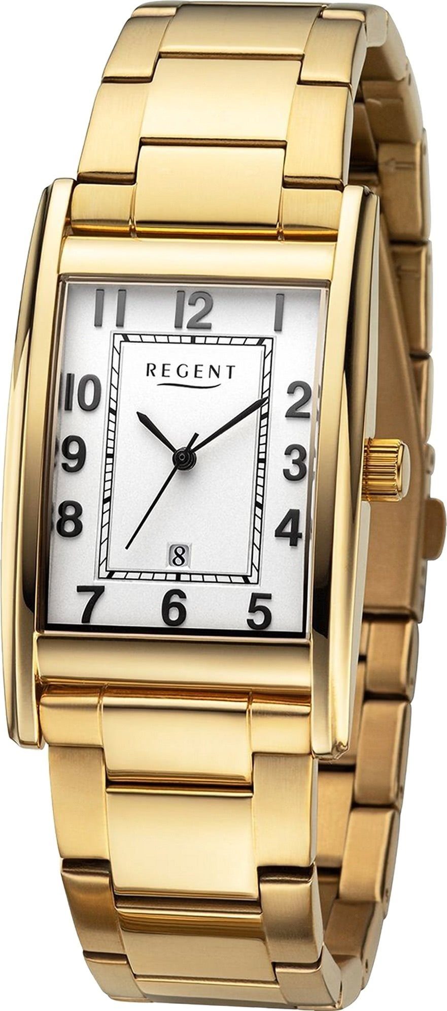 Quarzuhr Regent Herren Armbanduhr Analog