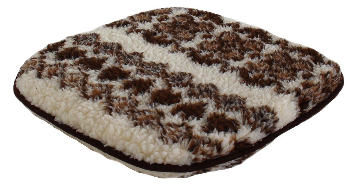 Kühnemuth Stuhlkissen Stuhlkissen 2er Pack Schurwolle Sitzkissen