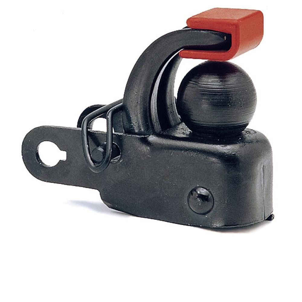 Hebie Fahrradkinderanhänger Hebie Anhängerkupplung F1 Set Schwarz - 40 kg Anhängelast, Sattelstütz