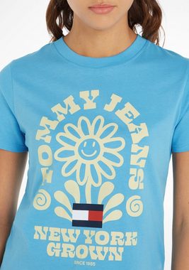Tommy Jeans T-Shirt TJW REG HOMEGROWN 4 SS mit großflächigem Logodruck