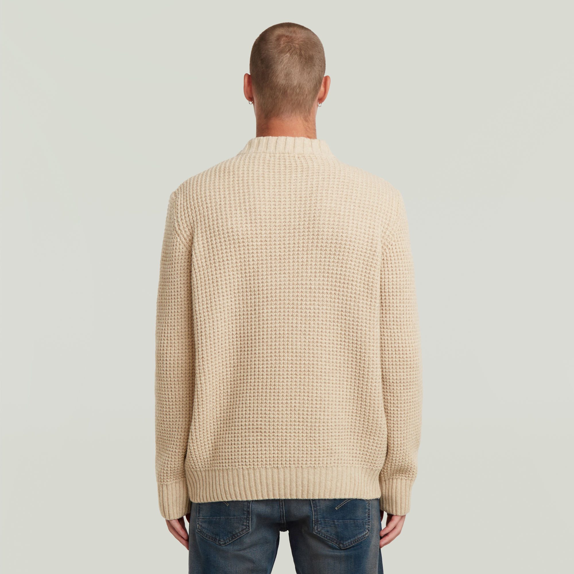 G-STAR Strickpullover Chunky Knit im Regula Fit mit Rundhals
