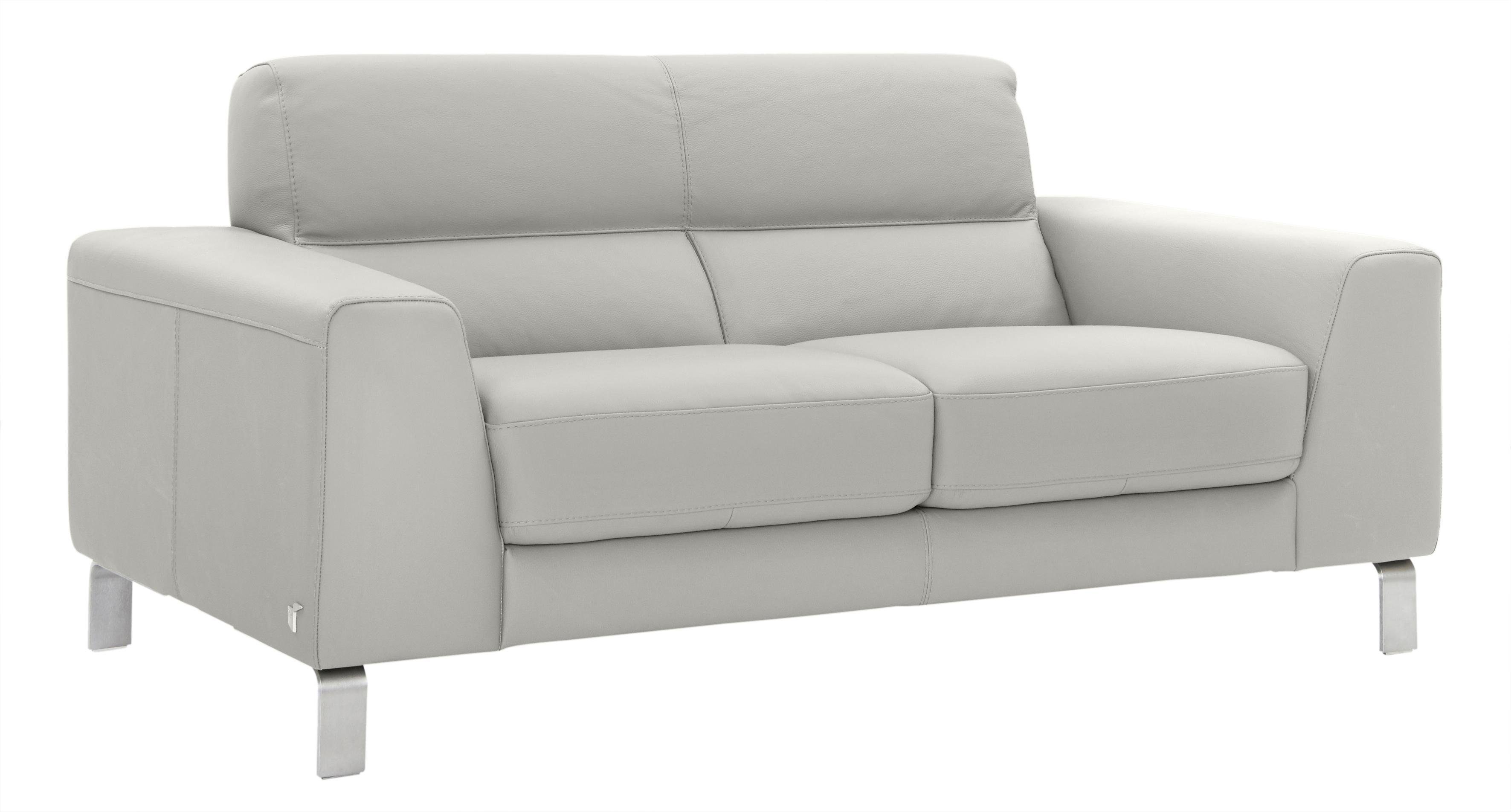 CALIA ITALIA 2-Sitzer Simon, erstklassiger Sitzkomfort und tolles Design, in zwei Lederqualitäten