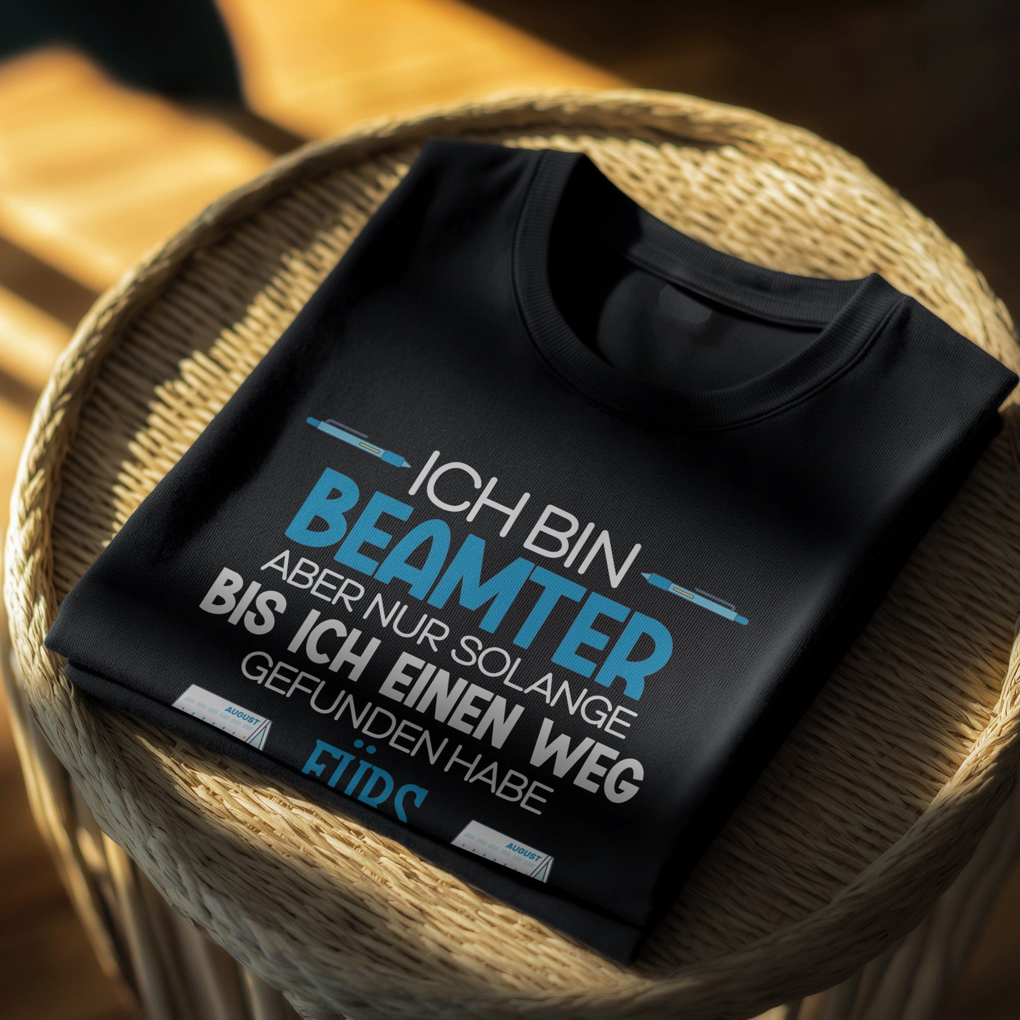 22Feels T-Shirt Beamter Geschenk Männer Spruch Beruf Ausbildung Studium Abschluss IN DEUTSCHLAND BEDRUCKT