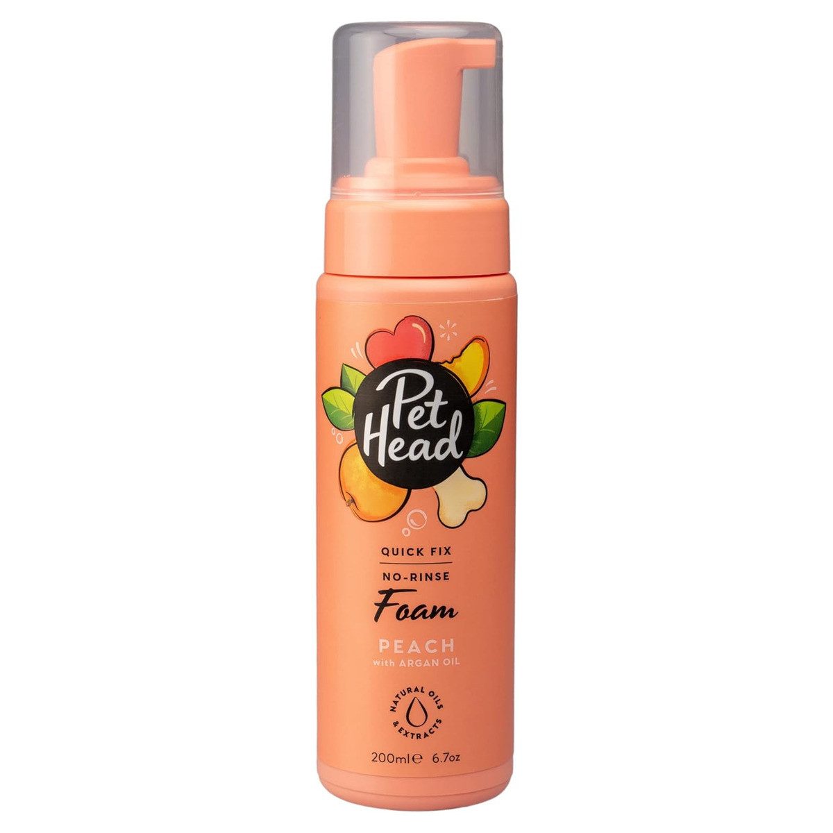Pet Head Tiershampoo Schaum "Quick Fix" Pfirsich 200 ml