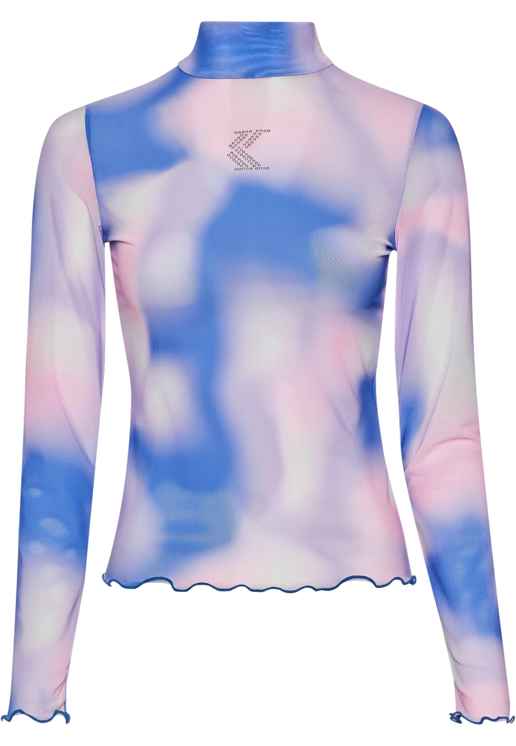 Karl Kani T-Shirt Karl Kani Damen KW234-003-2 KK Studded Og Mesh Ls (1-tlg)