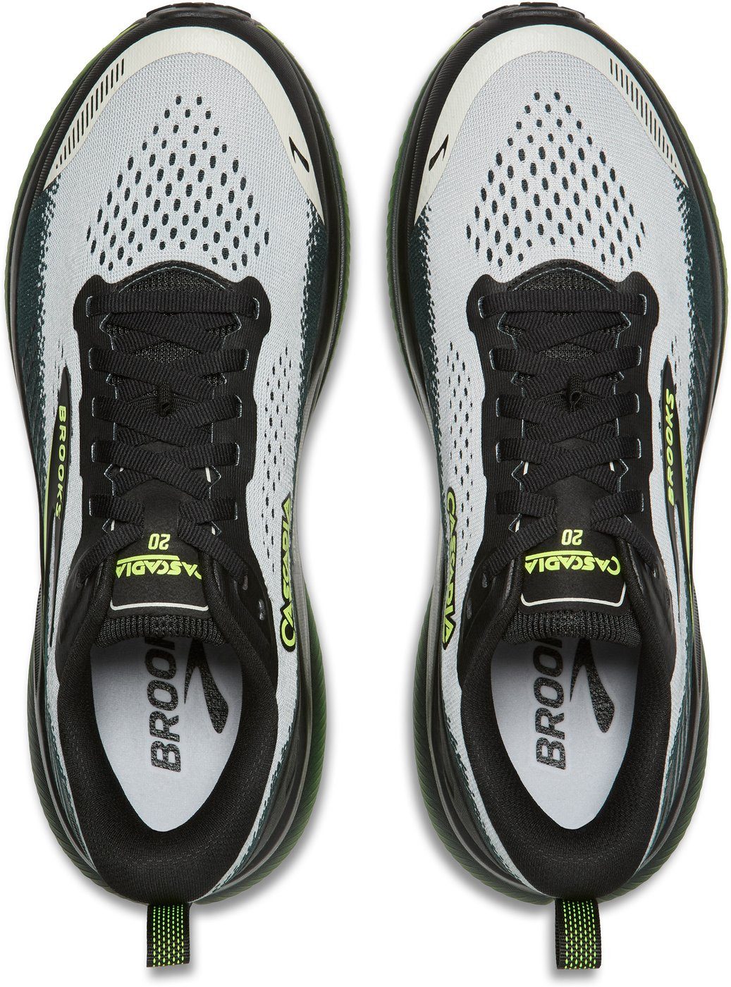 Brooks Cascadia 20 GREY/BLACK/NIGHTLIFE Trailrunningschuh