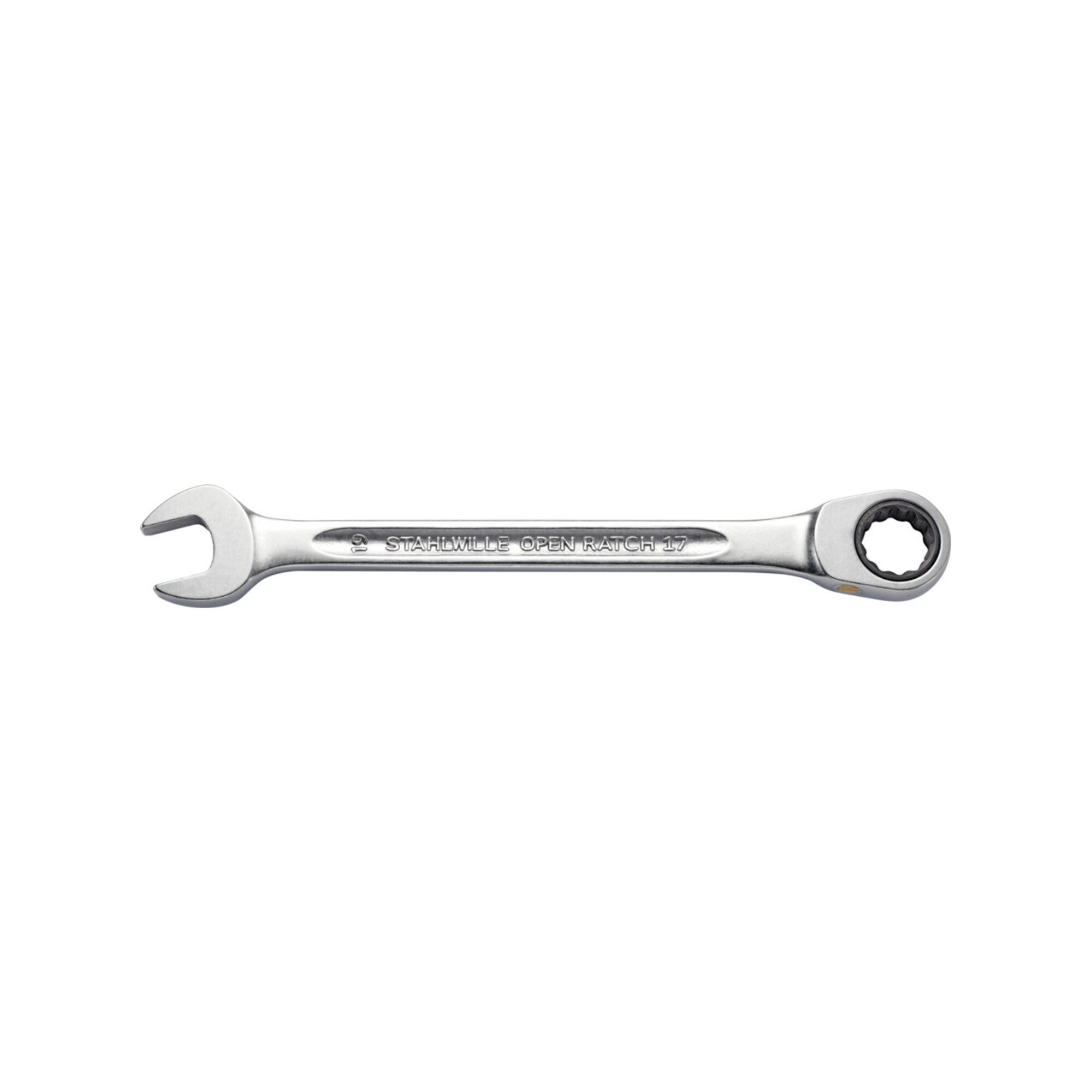 Stahlwille Ratsche Stahlwille Maulringratschenschlüssel 17F SW 8mm L.144mm
