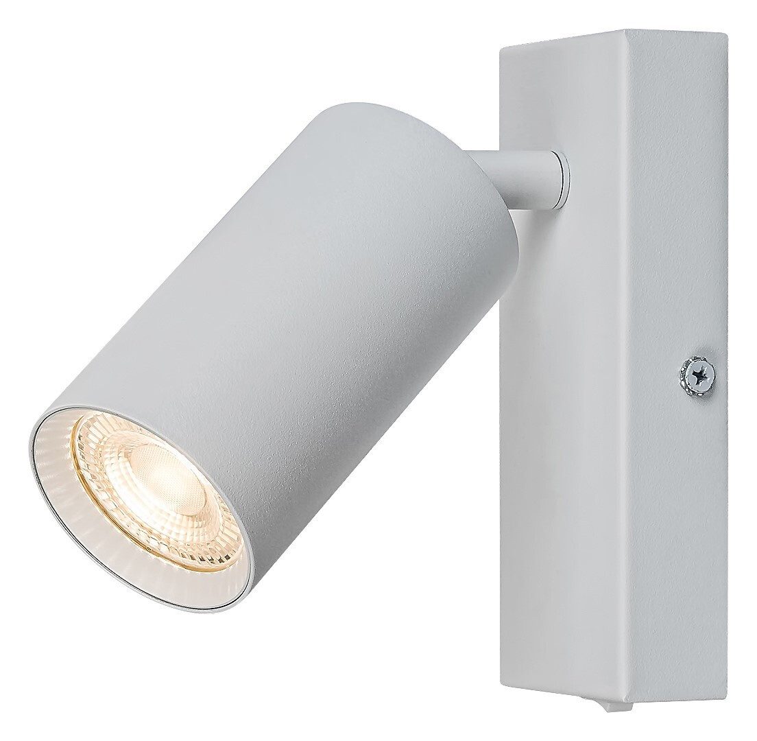 Rabalux LED Deckenspots "Solo" Metall, weiß, rund, GU10, ø55mm