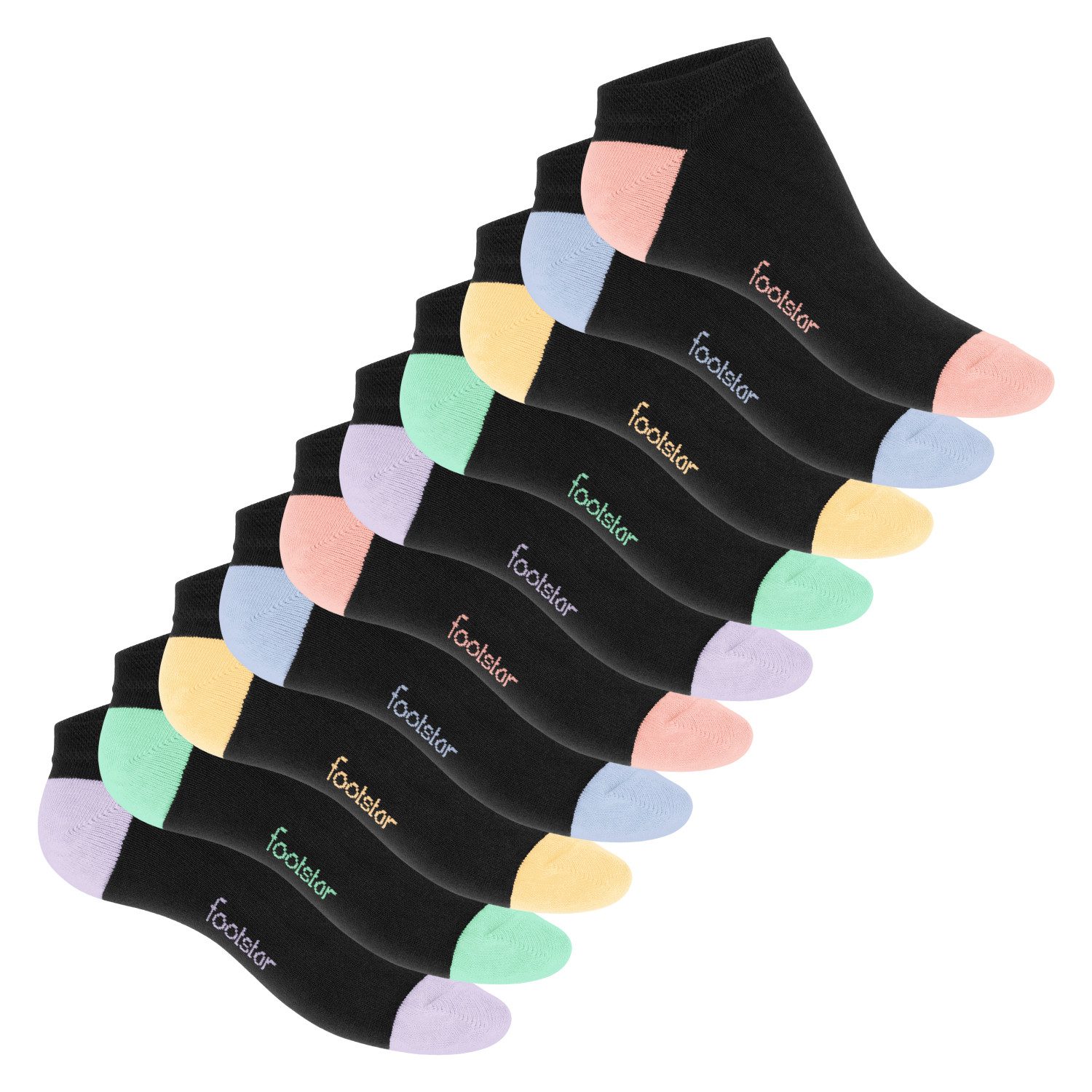 Footstar Sneakersocken 10 Paar Sneaker Socken günstig online kaufen