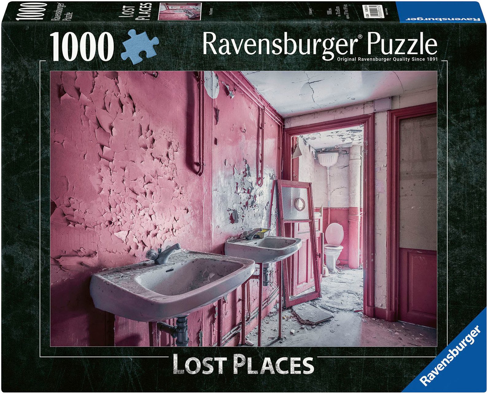 Ravensburger Puzzle Lost Places, Pink Dreams, 1000 Puzzleteile, Made in Ger günstig online kaufen