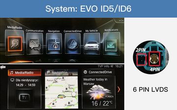 GABITECH für F30 F31 F20 F21 F22 F33 F36 Carplay Android Auto Interface EVO Einbau-Navigationsgerät