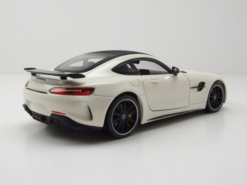 Welly Modellauto Mercedes AMG GT-R weiß metallic, Maßstab 1:24