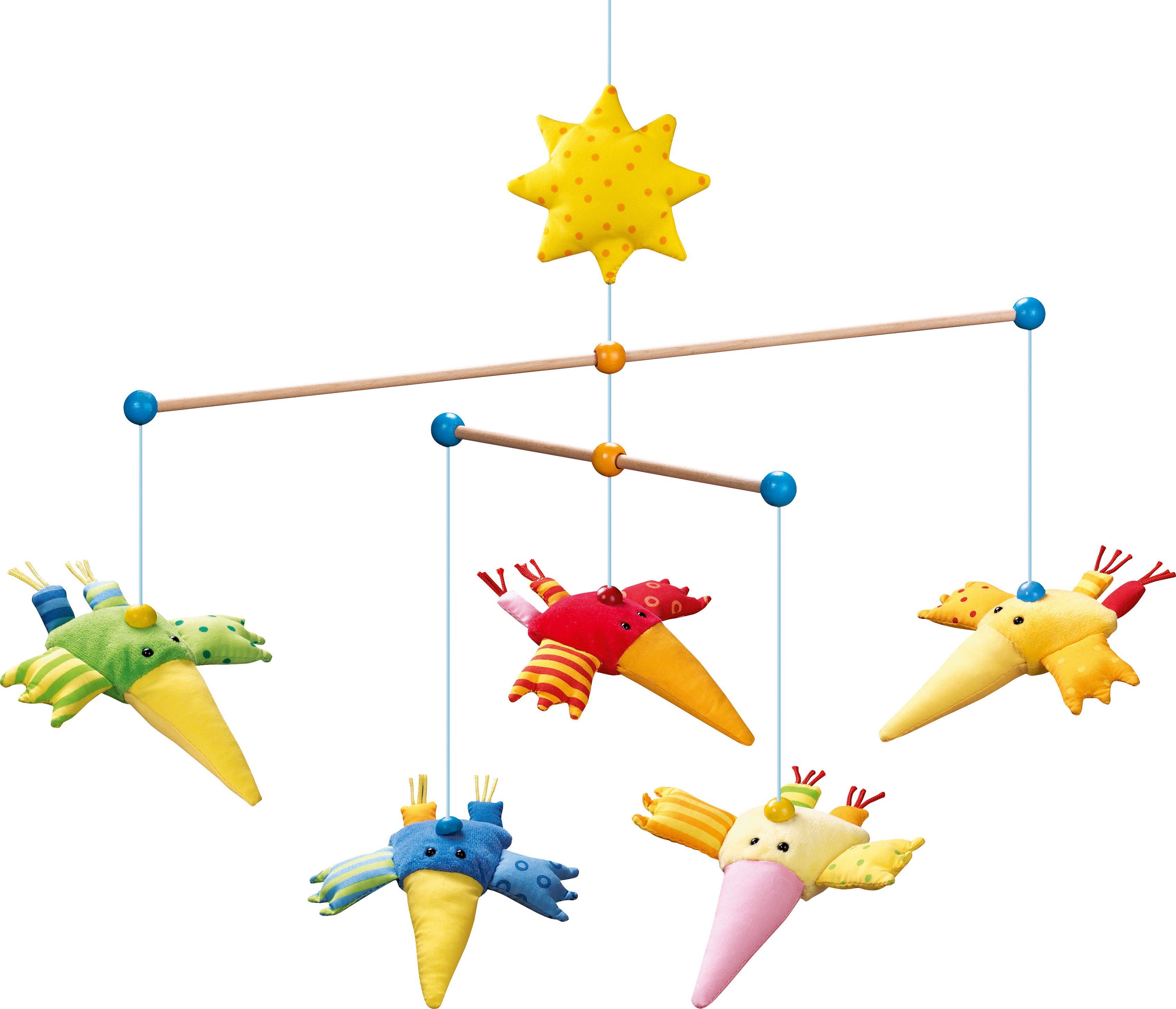 Haba Mobile Zwitscherlinge, mit Geräuschen, Made in Germany günstig online kaufen