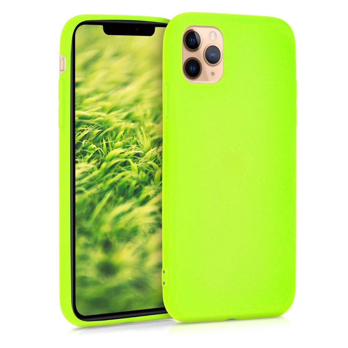 kwmobile Handyhülle Hülle für Apple iPhone 11 Pro Max, Hülle Silikon - Soft Handyhülle - Handy Case Cover
