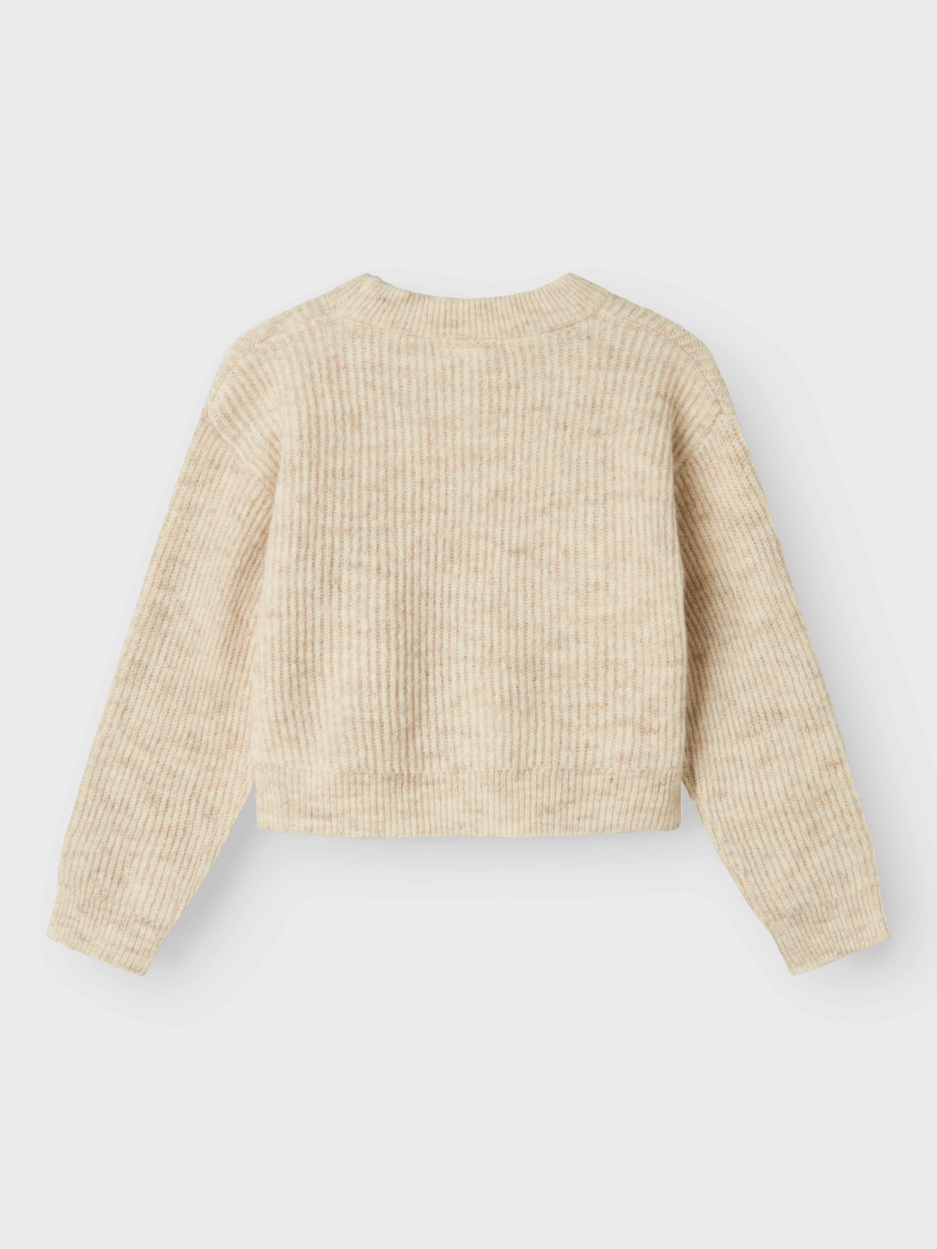 Name It Strickpullover NKFHOLLY LS BOXY SHORT KNIT NOOS