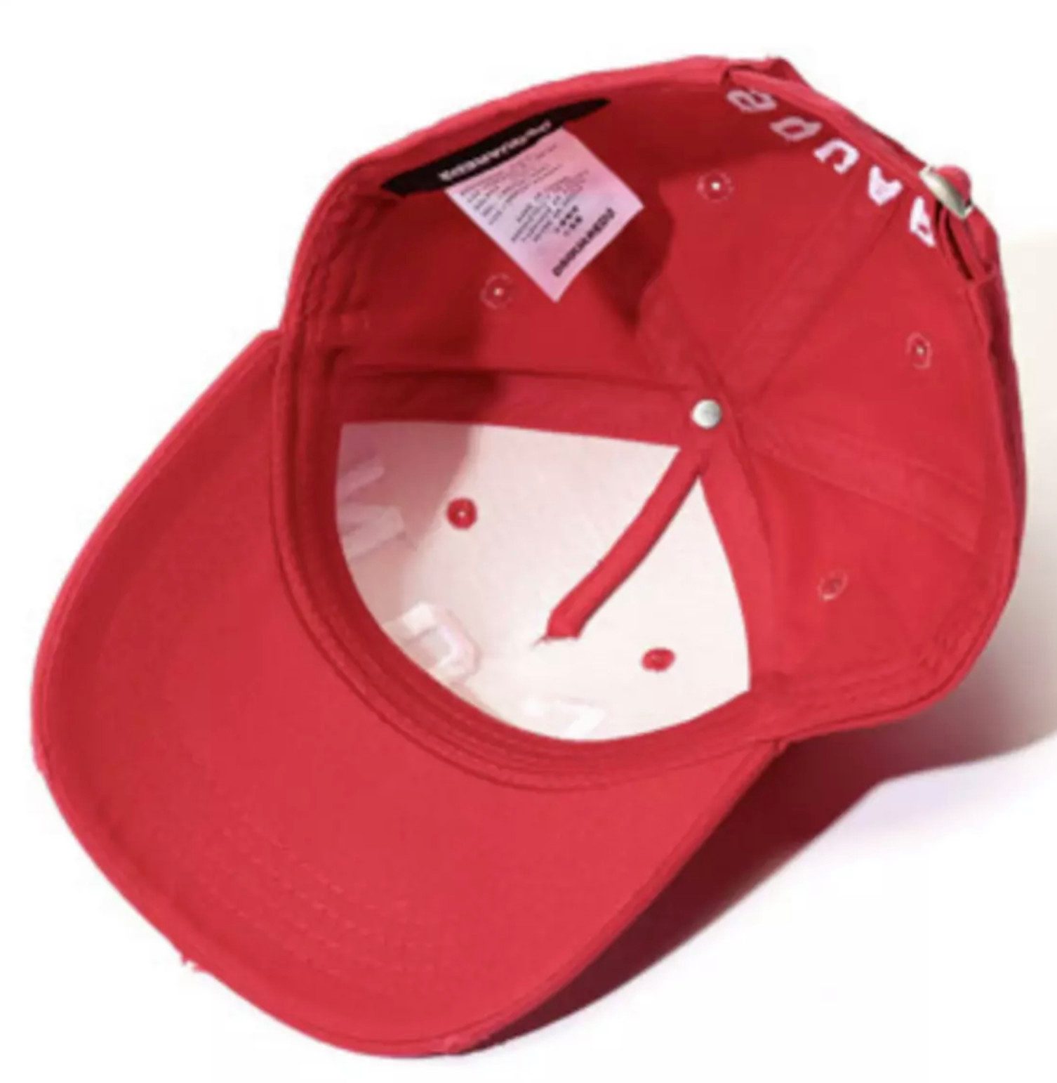 Dsquared2 Baseball Cap Icon Cap Baseballkappe Unisex Distressed-Look für ei günstig online kaufen