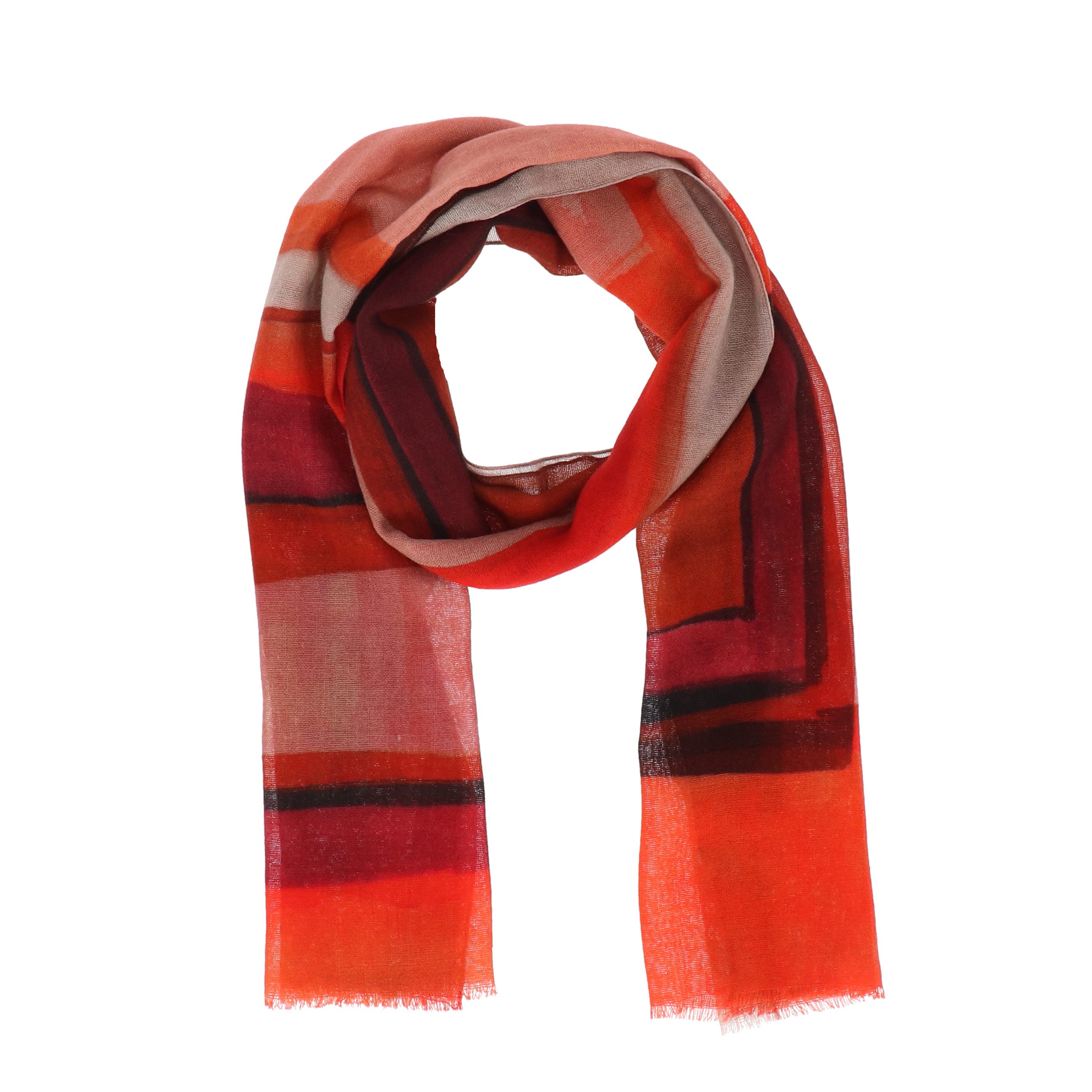 halsüberkopf Accessoires Modeschal Wollschal Streifen, Made in Italy günstig online kaufen