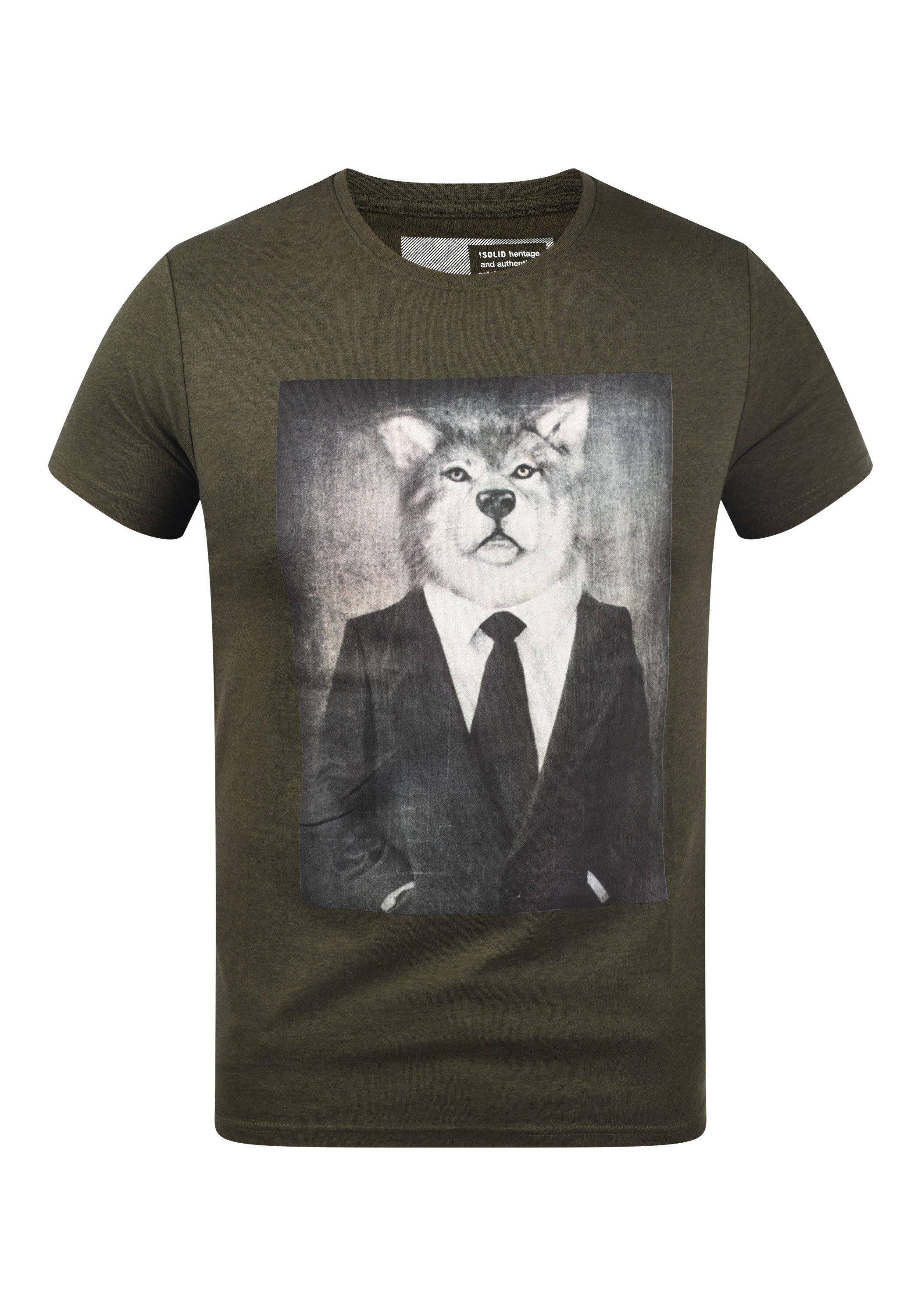 !Solid Print-Shirt SDTee - 21103659 T-Shirt mit Fotoprint