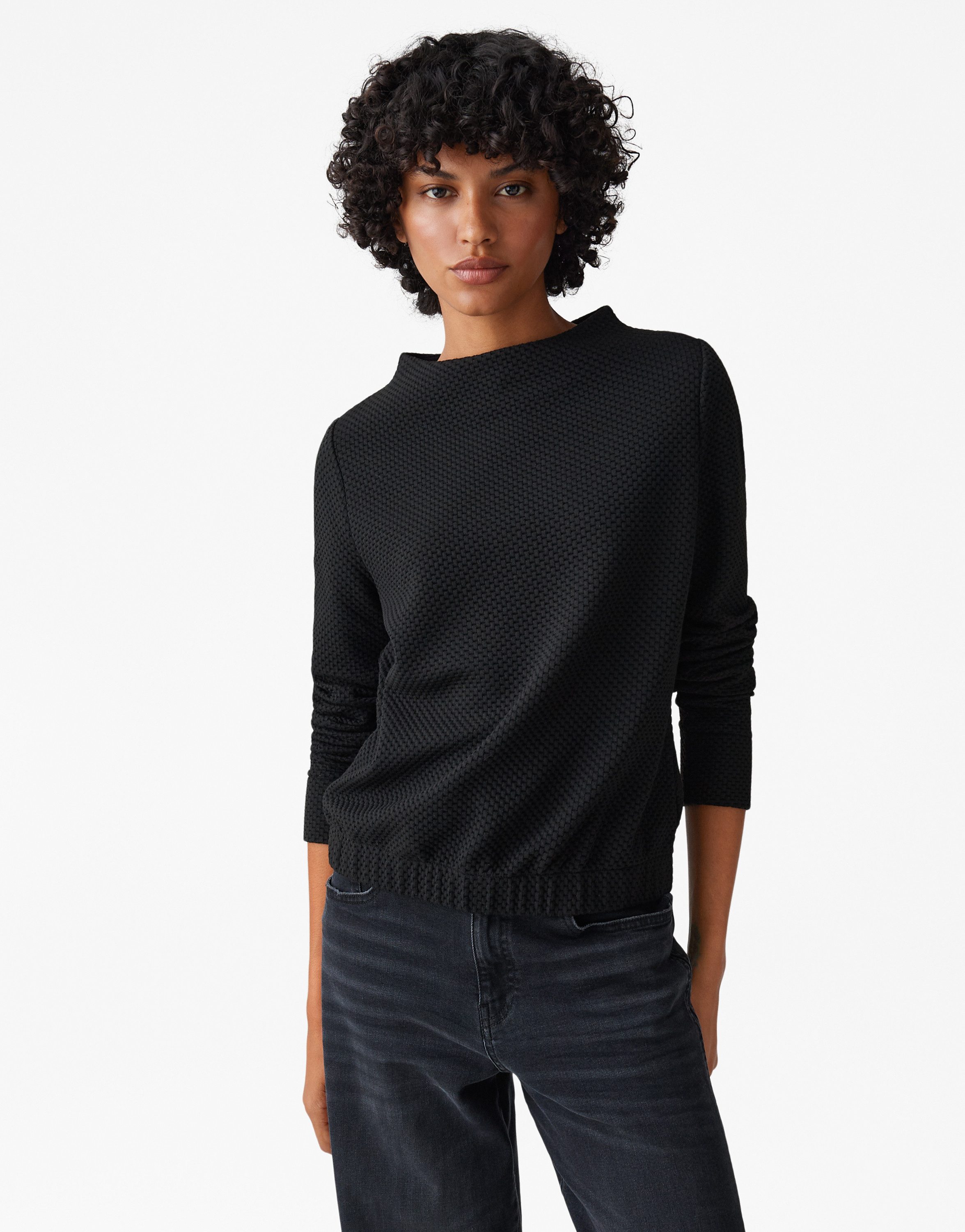 OPUS Sweatshirt GOKLONA Regular aus Viskosemix günstig online kaufen