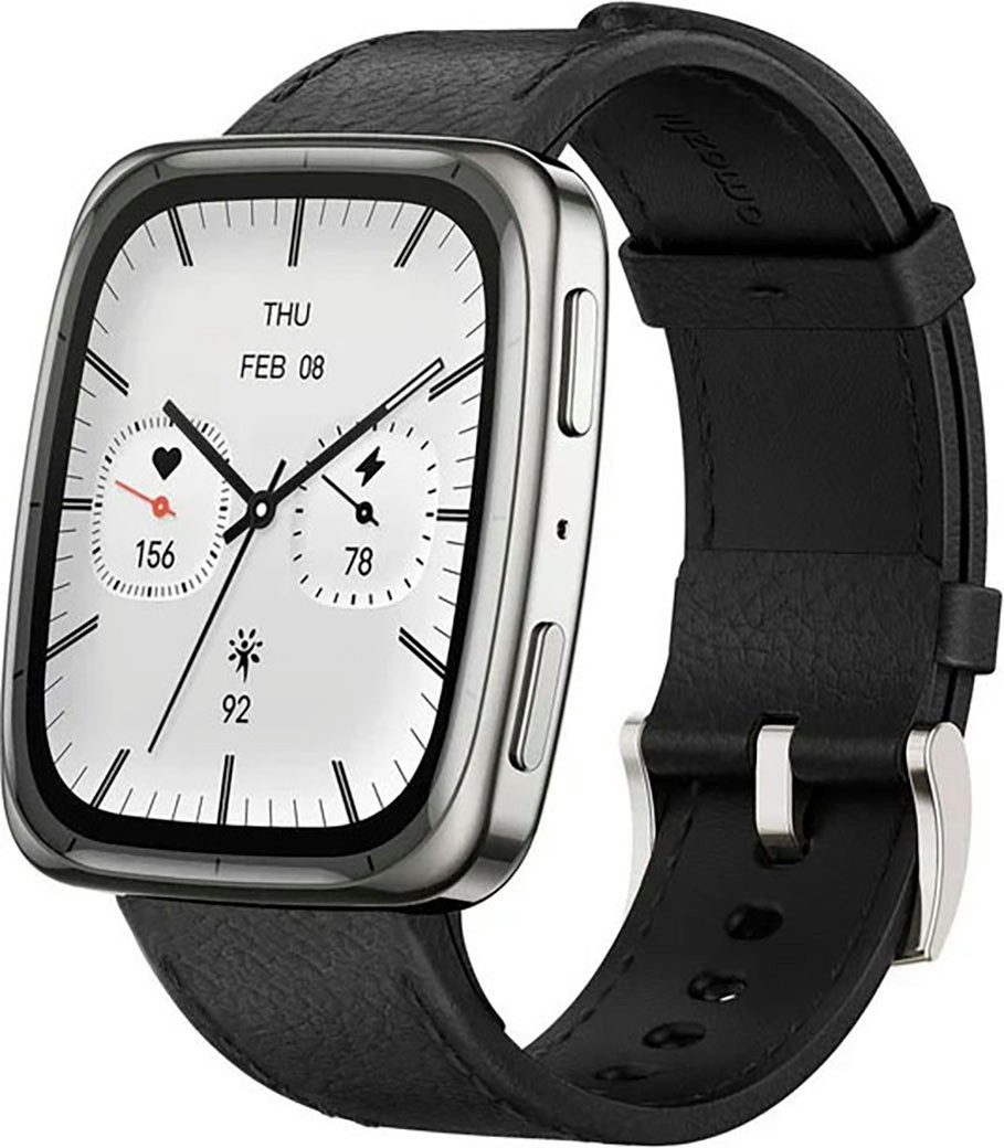 Amazfit Active 2 Square Smartwatch (4,44 cm/1,75 Zoll, Zepp OS)