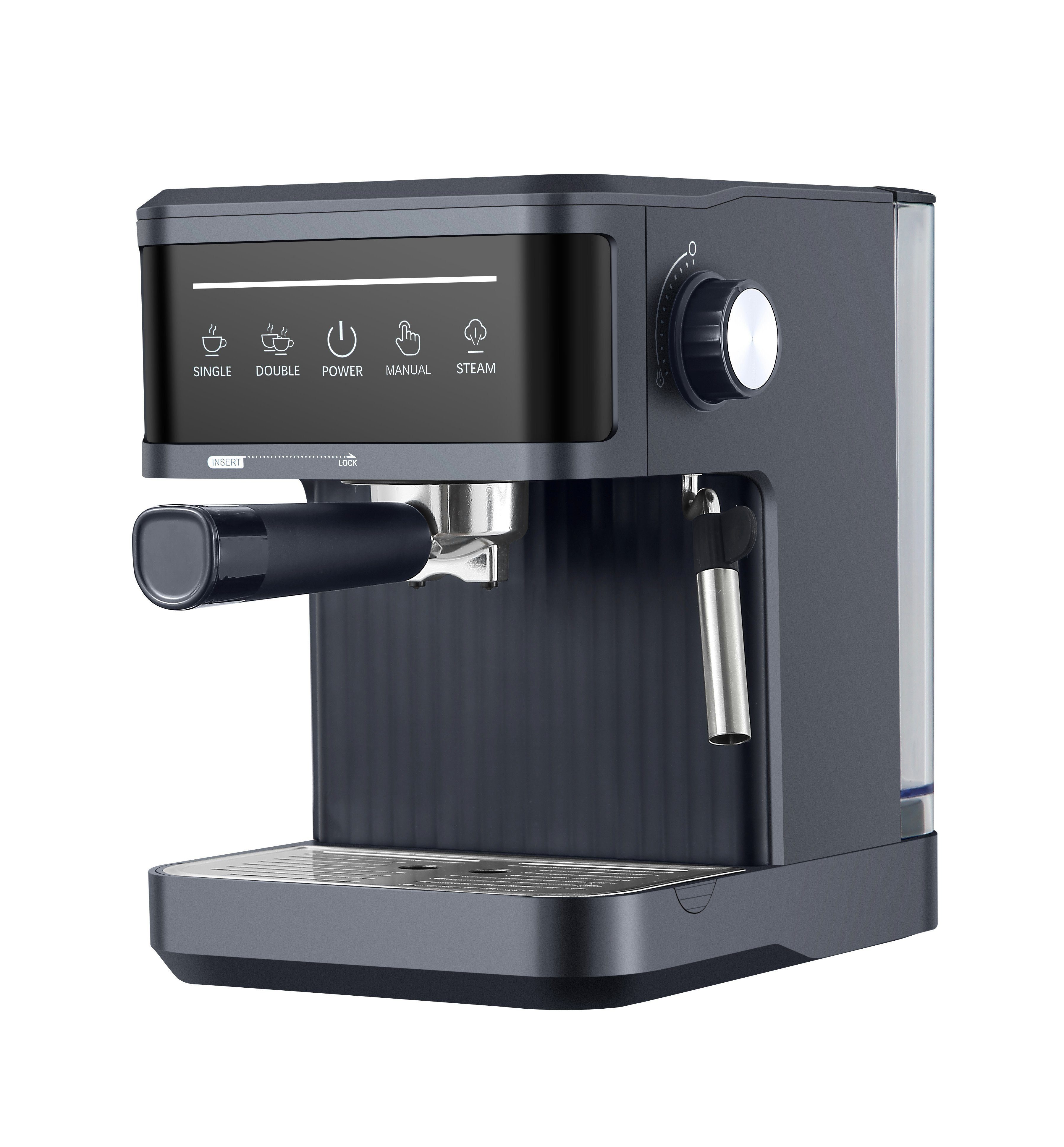 Kaffeevollautomat Hausgebrauch, Kaffeemaschine Bar, den 20 Wassertank für Mutoy Siebträgermaschine 1,8 850W, Kaffeevollautomat,Espresso Liter