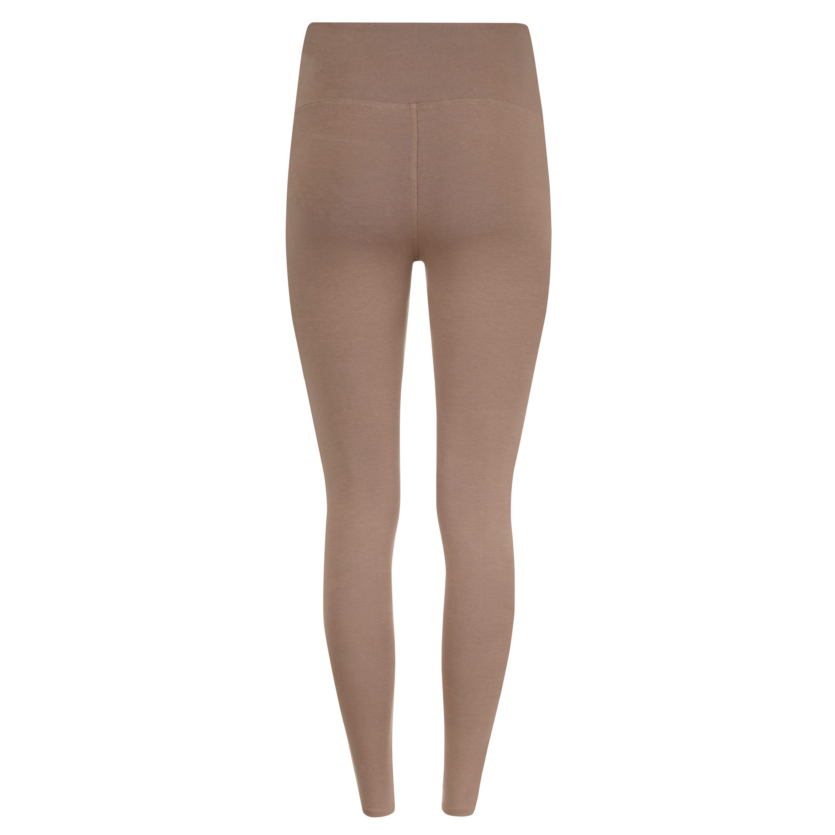 Evoni Leggings für Damen aus Baumwolle und Elasthan mit hohem Bund günstig online kaufen
