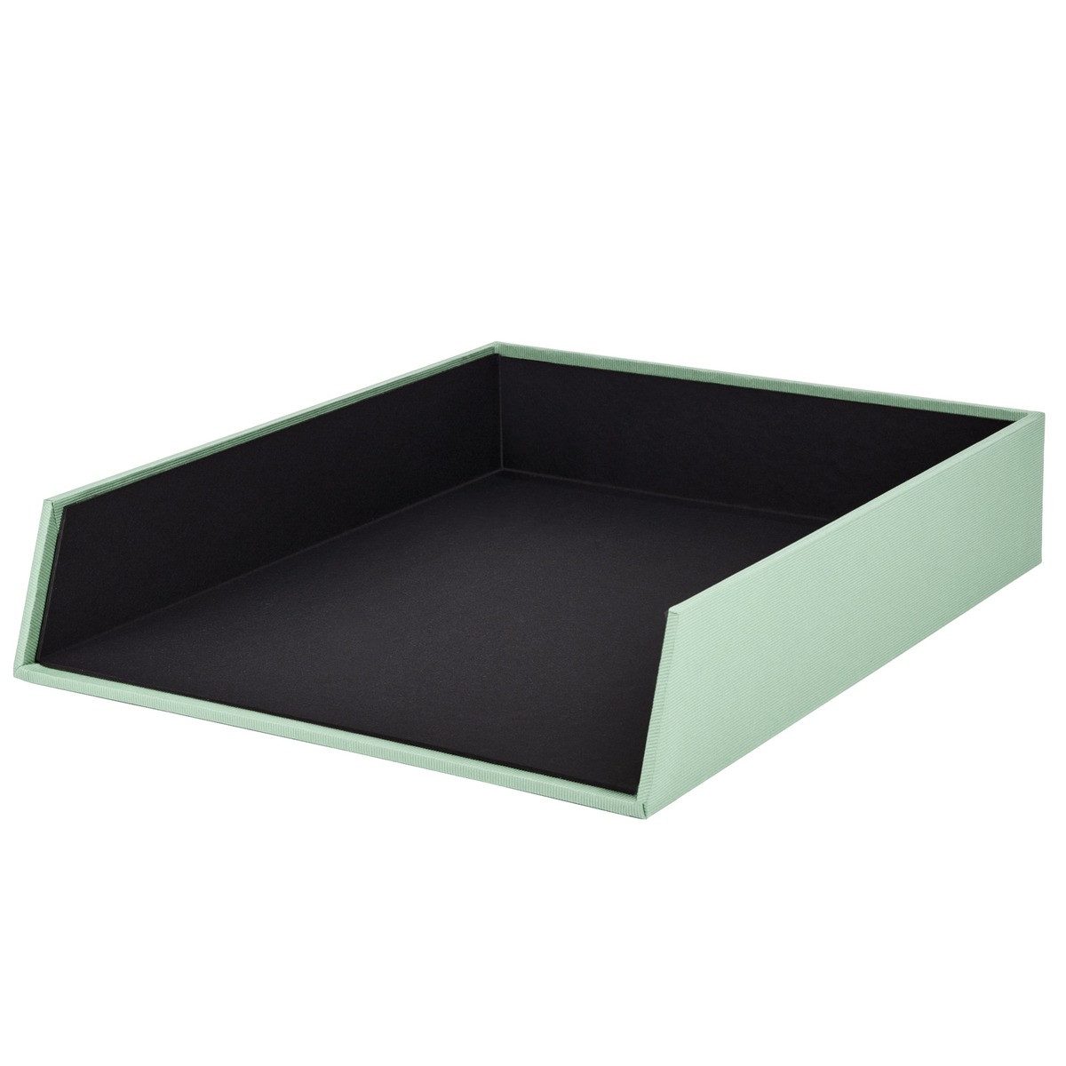 Rössler Aufbewahrungsbox RÖSSLER Ablagekorb Mint stapelbar mint 260x60x320mm