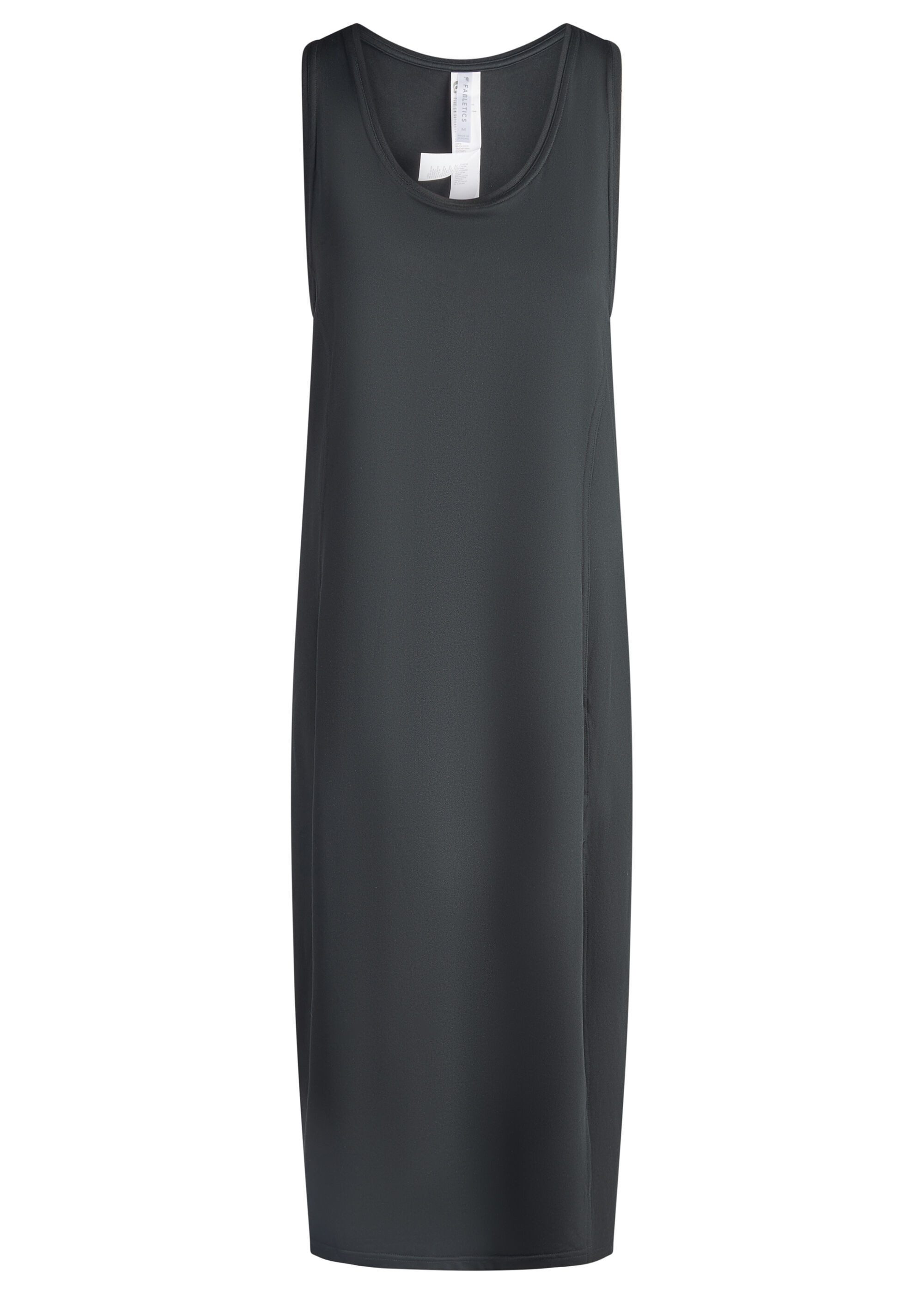 Fabletics Shirtkleid CLOUD JERSEY MIDI DRESS (1-tlg) mit Schlitzdetail
