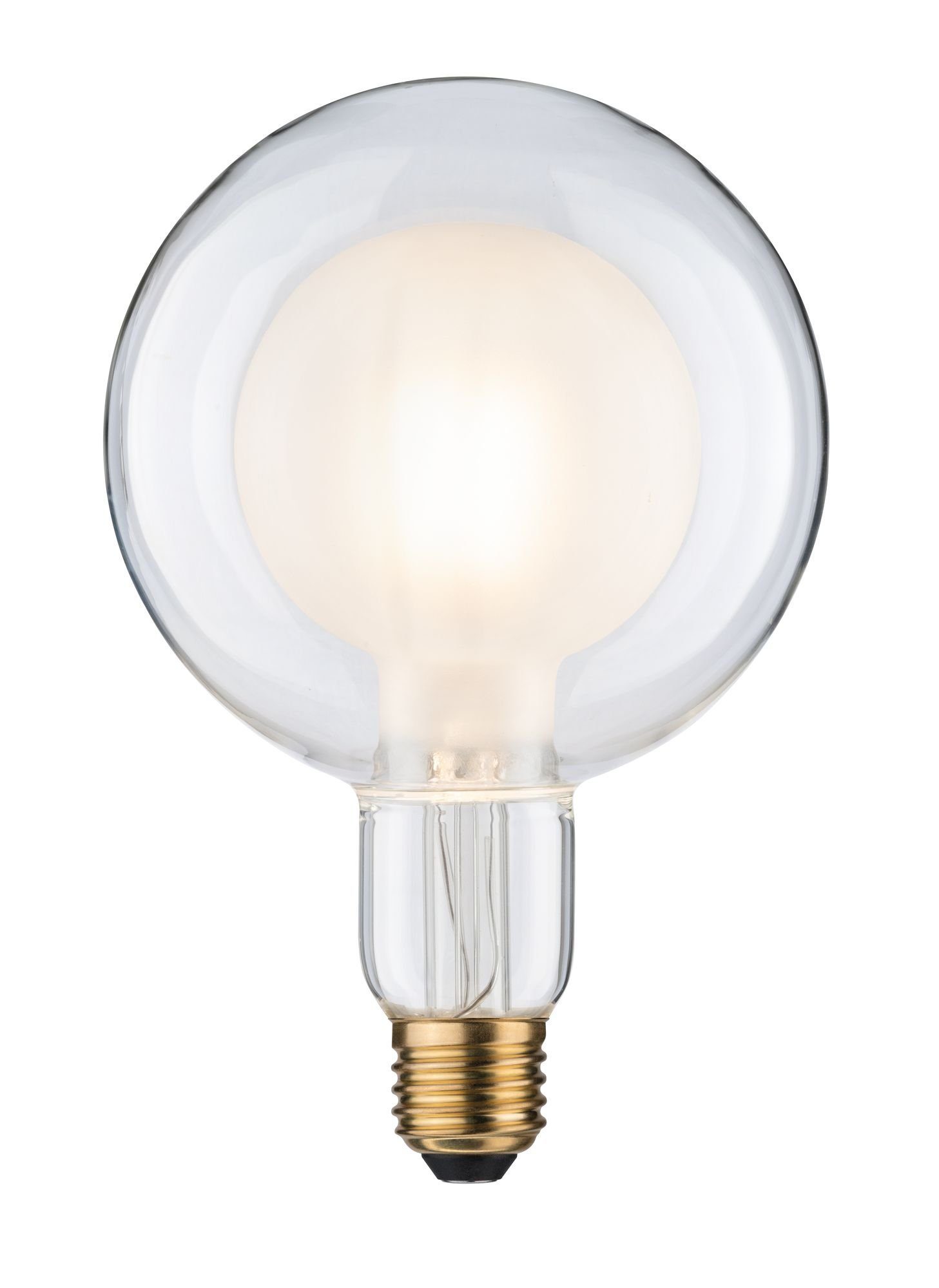 Paulmann LED-Leuchtmittel G125 Inner St., 400lm Warmweiß 4W Shape matt 1 230V, 2700K