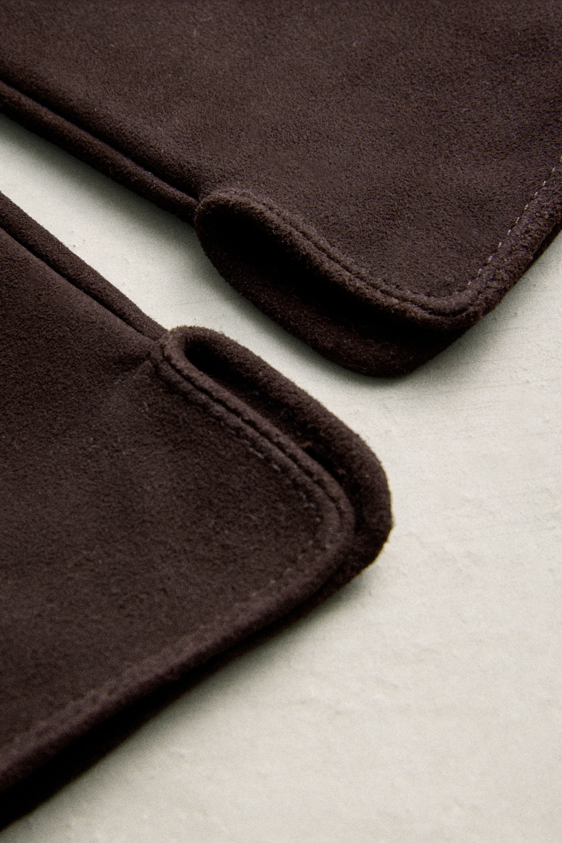 Next Lederhandschuhe Handschuhe aus Veloursleder (1-St) – Bild 3 von 5