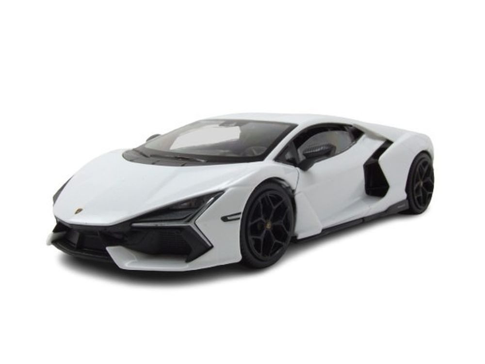 Welly Modellauto Lamborghini Revuelto weiß, Maßstab 1:24