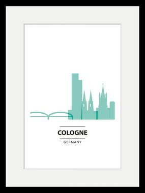 queence Bild Cologne Color Splash, Städte (1 St)