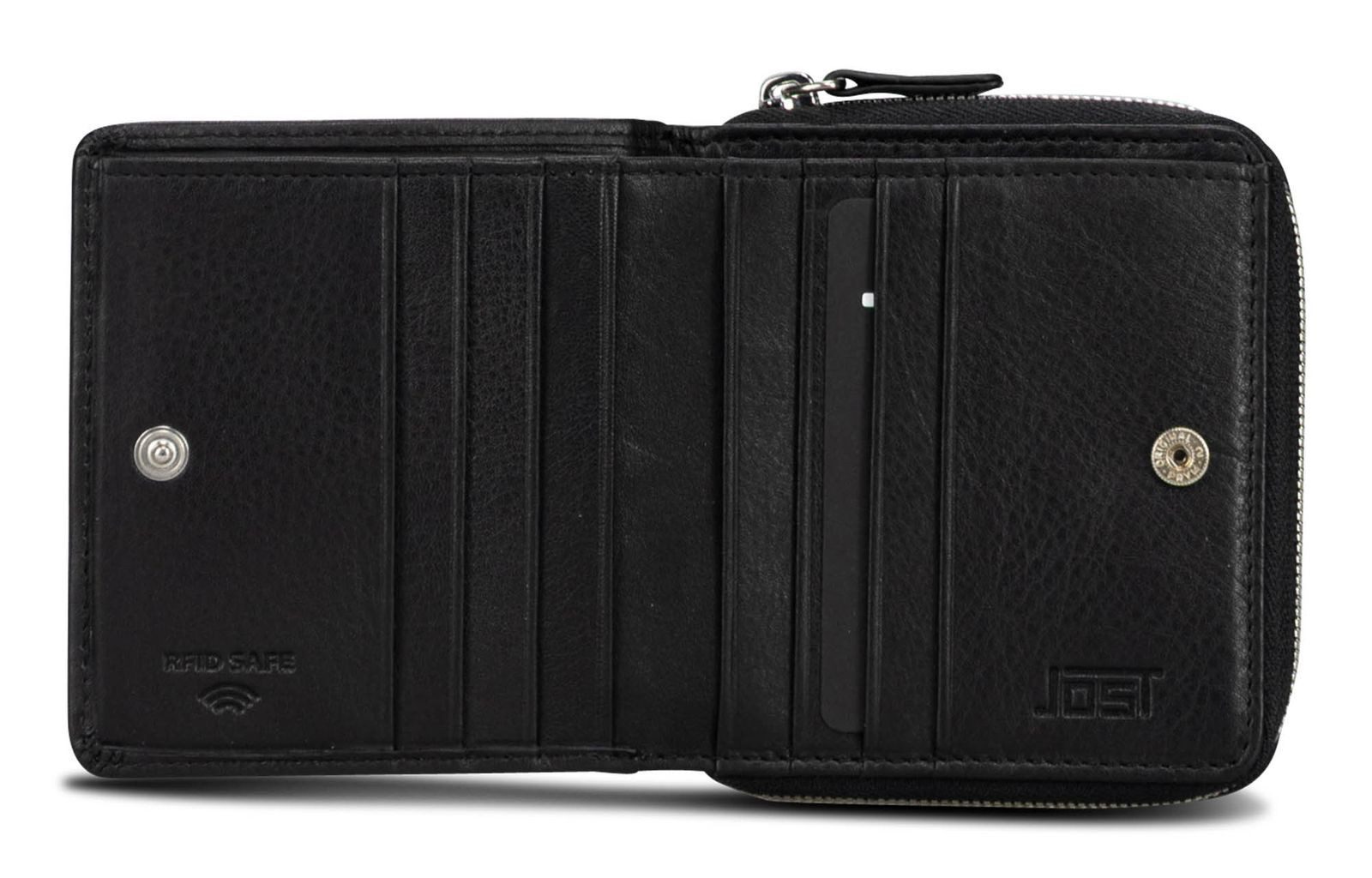 Jost Geldbörse Zip Wallet, aus echtem Leder
