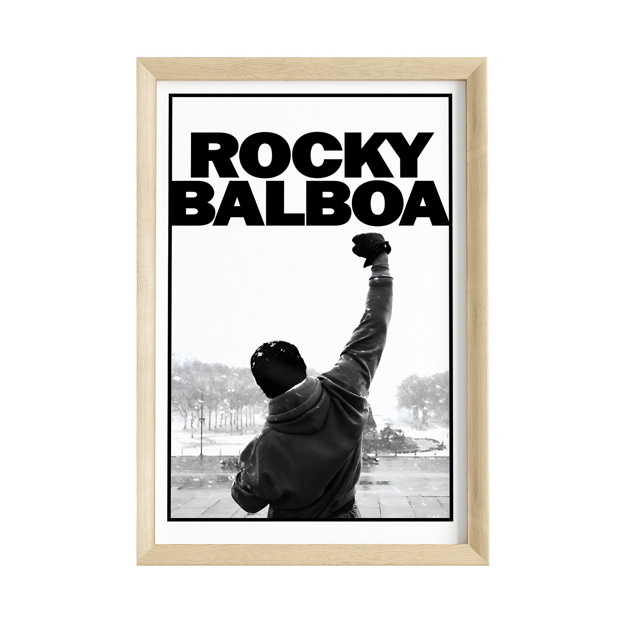 JUSTGOODMOOD Poster Premium ® Rocky Balboa günstig online kaufen