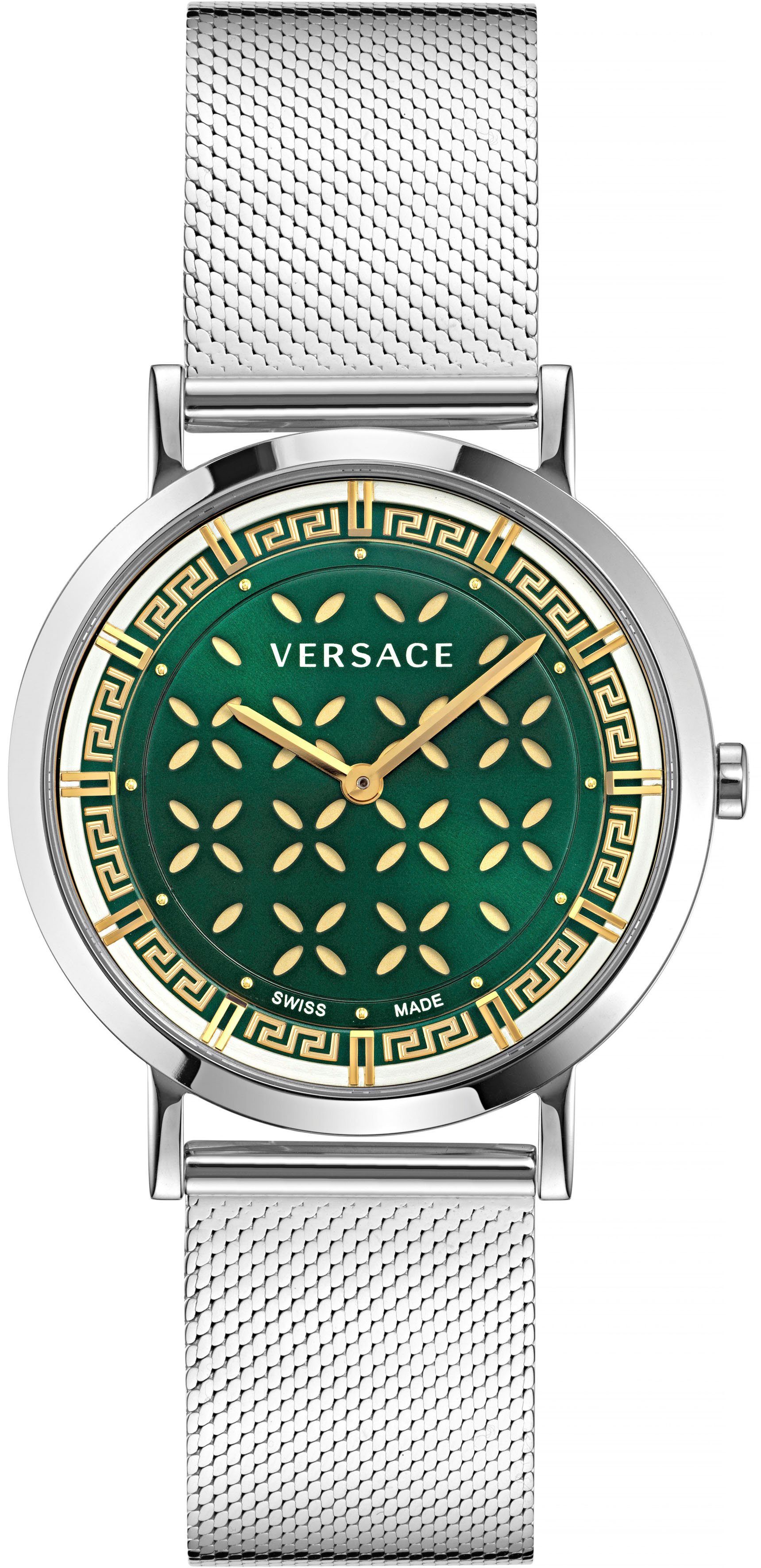 Versace Quarzuhr NEW GENERATION VE3M01123, Armbanduhr, Damenuhr, Saphirglas, Swiss Made, analog