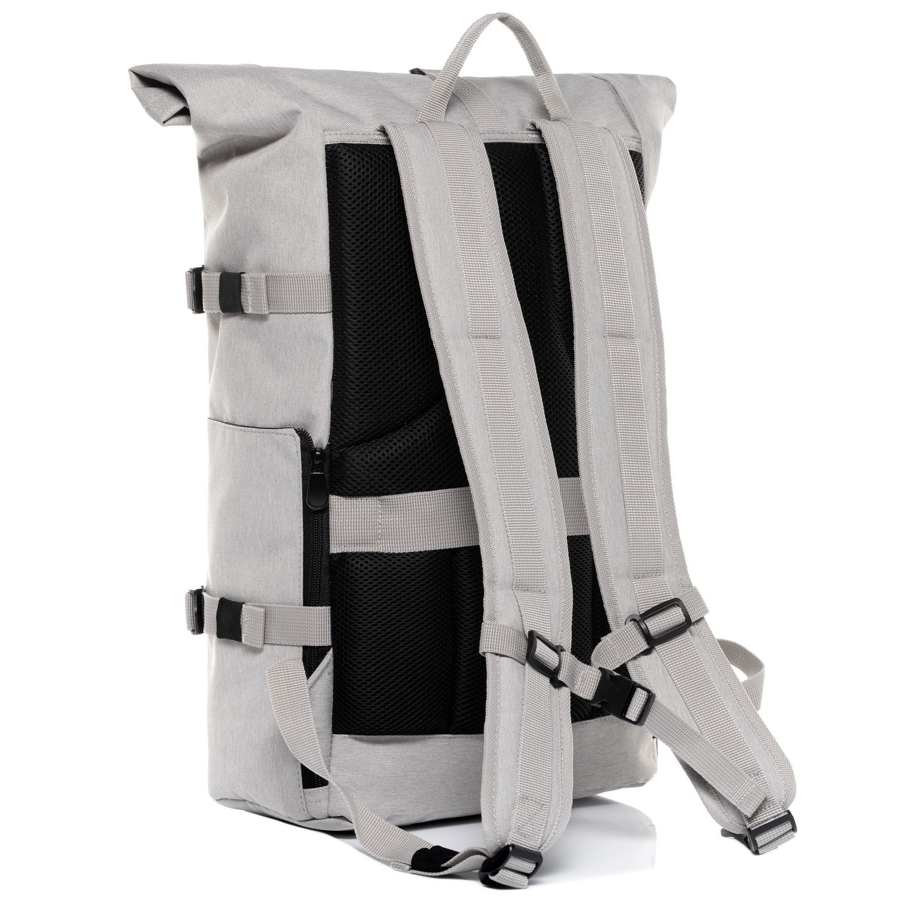 SONS OF ALOHA Rucksack XL RollTop Rucksack KANE erweiterbar Laptop-Fach groß, Tagesrucksack Laptopfach aus recyceltem Plastik, Daypack viele Fächer