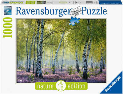 Ravensburger Puzzle Birkenwald, 1000 Puzzleteile, FSC® - schützt Wald - weltweit; Made in Germany
