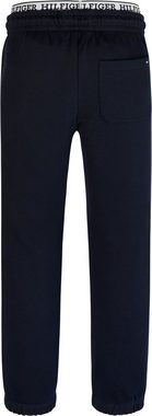 Tommy Hilfiger Sweathose CREST LOGO SWEATPANTS mit Logoschriftzug am Bund